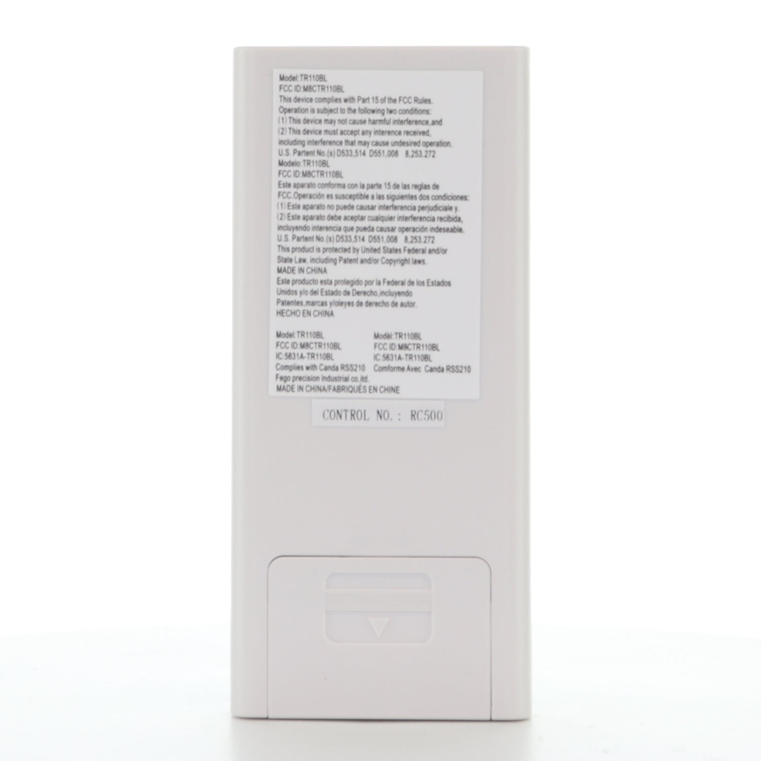 Control remoto para ventilador de techo Minka-Aire RC500 DC