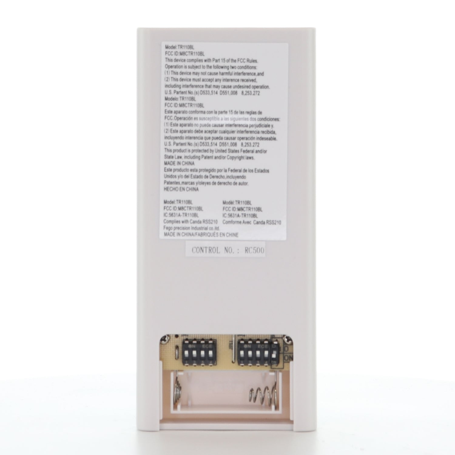 Control remoto para ventilador de techo Minka-Aire RC500 DC