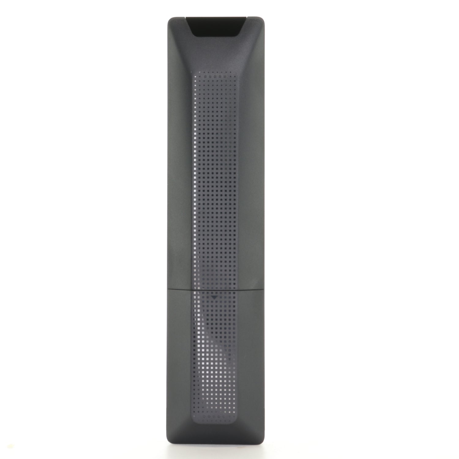 A vertical, rectangular black TCL RC923A remote (G0401-000267) for Google TV with a textured grip and minimal buttons, including Voice, Netflix, Prime Video, YouTube, Apple TV+, TCLtv, Disney+, is shown on a white background.