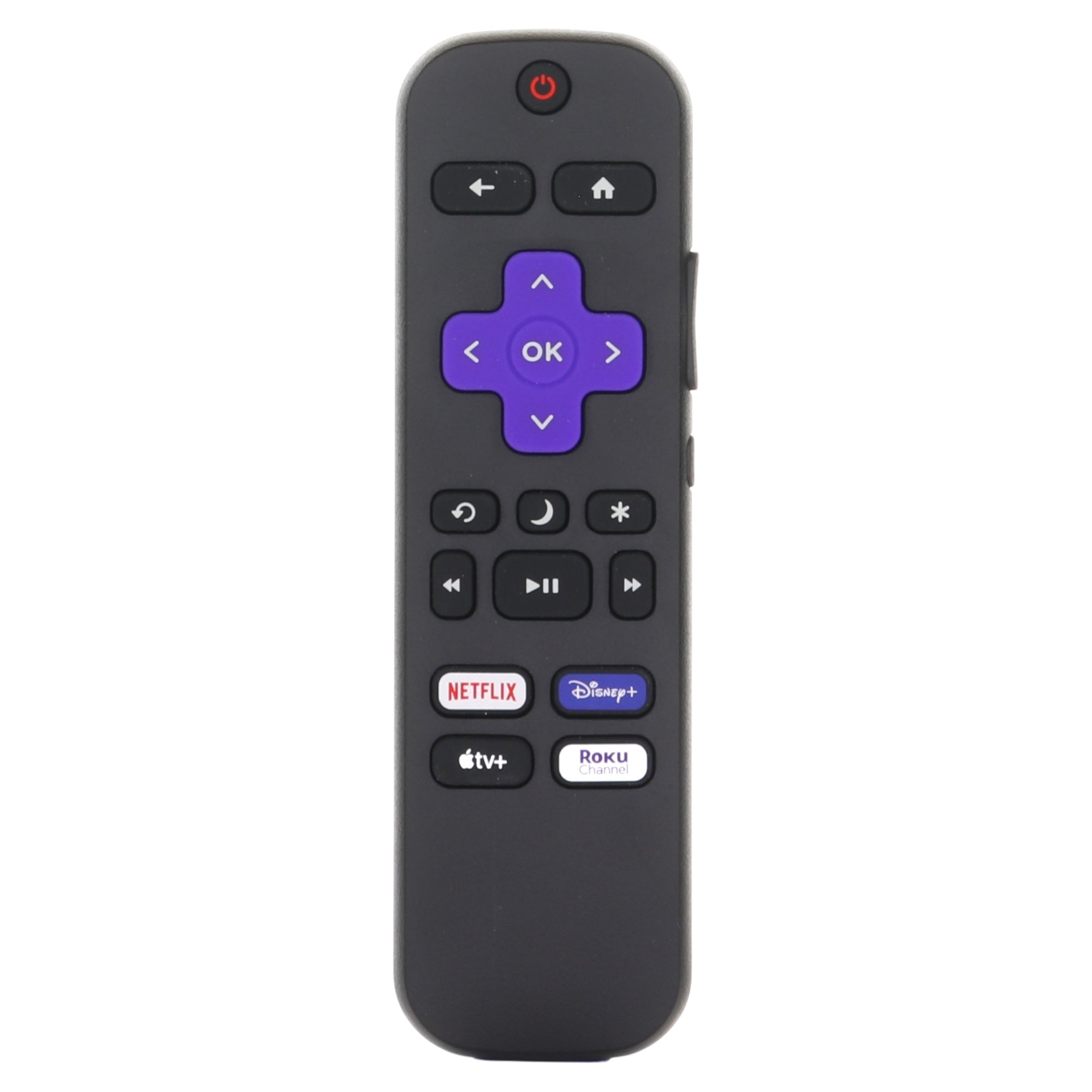 Roku RC-CHIR for Roku TVs Remote Control | IR | Netflix | Disney + | Apple TV + | Roku Channel - 3026000112
