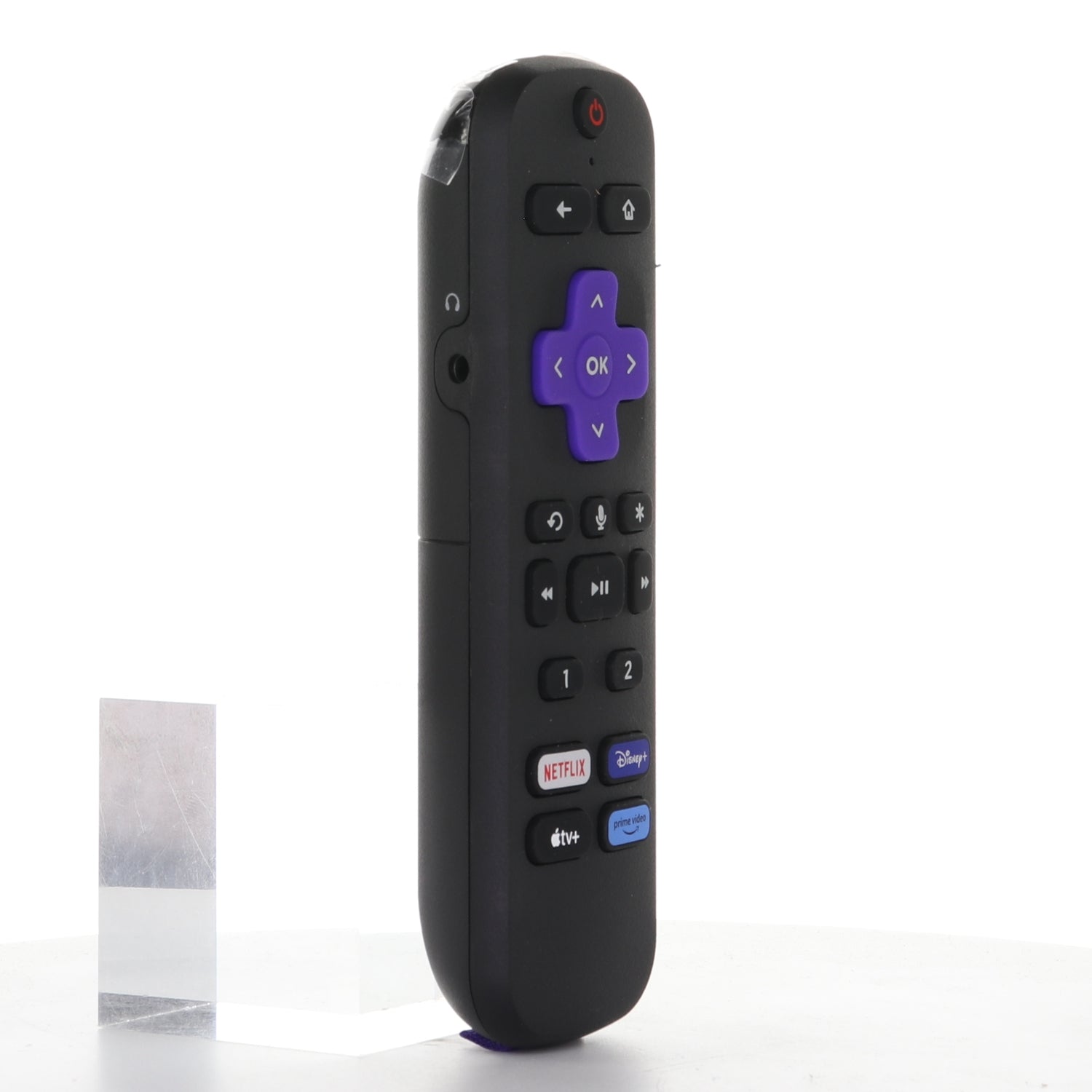 Roku RCEL3 With Headphone jack, Roku TV Remote Control - 3026000134