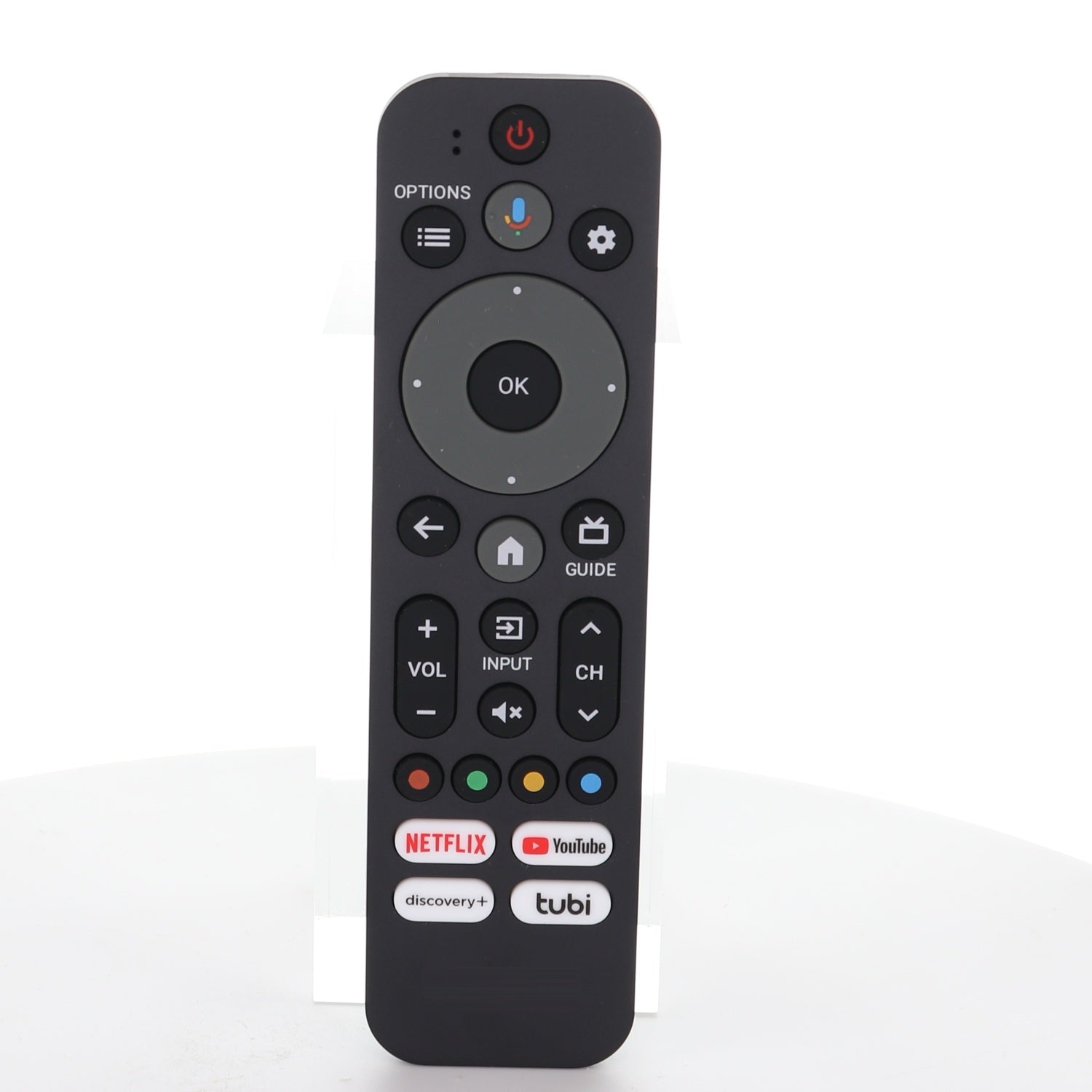 Philips RF553A Google Android TV Remote Control with Voice | Netflix | Youtube | Discovery+ | tubi - URMT26CNDA14