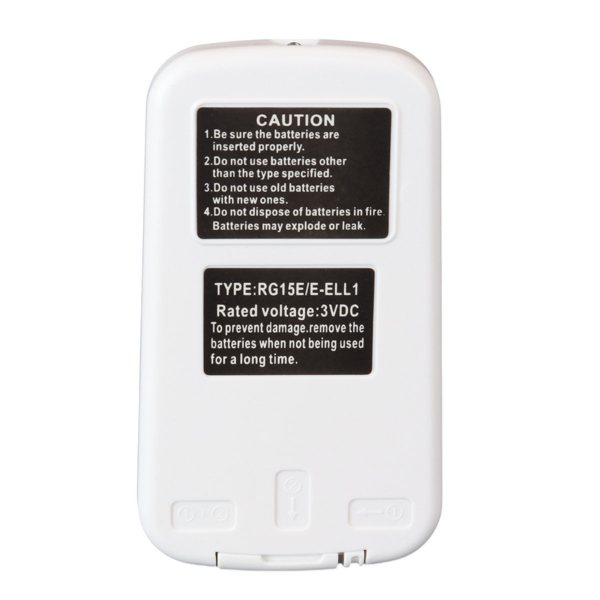 Anderic RG15E/E-ELL1 In-Room Air Conditioner Remote Control for Frigidaire/Electrolux/Toshiba | A/C & Heat - RRG15E