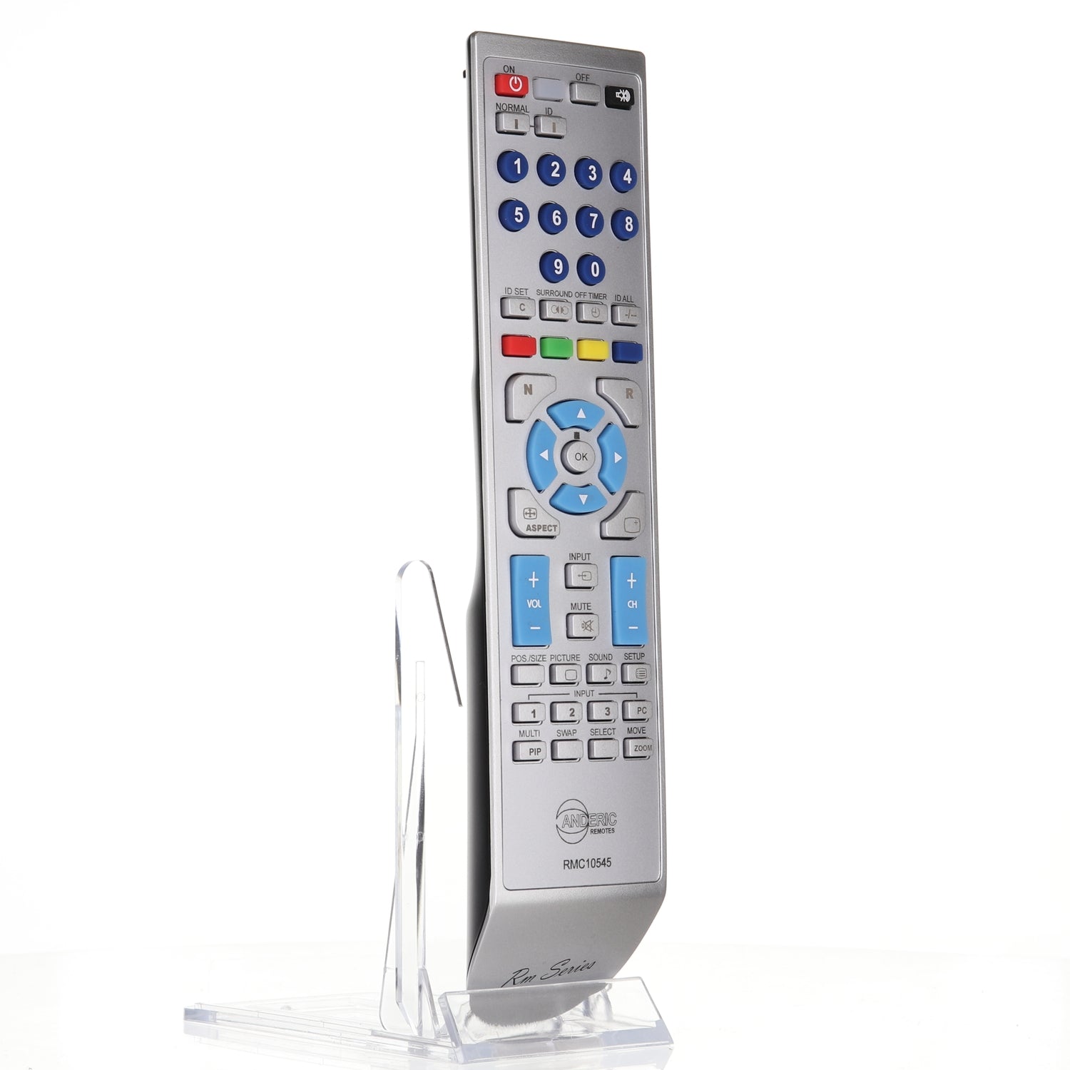 Anderic RMC10545 Replacement Monitor Remote Control for Panasonic EUR646529, EUR646529R, EUR7636070R