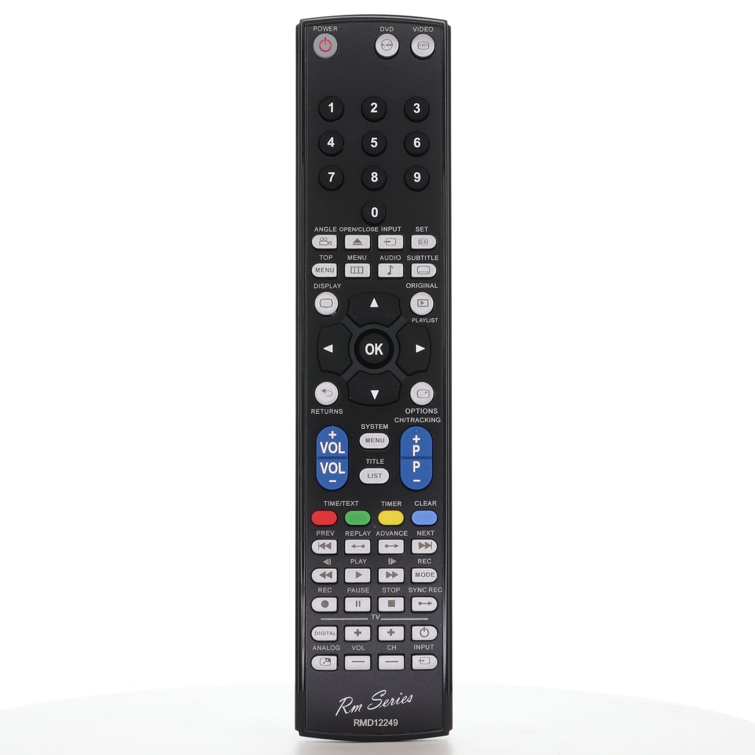 Anderic RMC12249 Replacement DVD & DVD/VCR Combo Remote Control for Sony RMT-D240A and Others