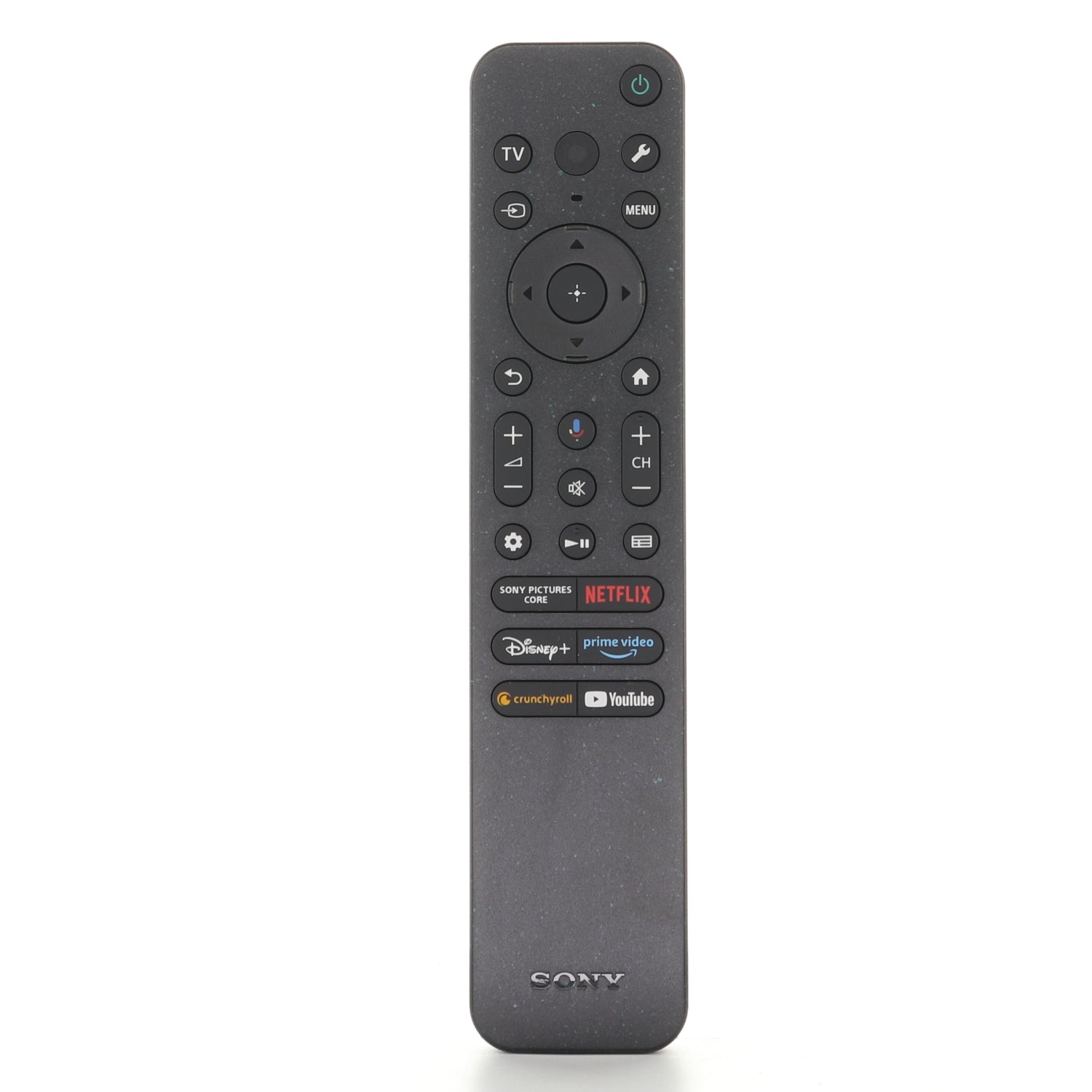 Sony RMF-TX820U TV Remote Control with Voice and App Shortcuts | RF | Netflix | Prime | Disney+ | YouTube | Crunchyroll - 1-019-559-11 | 1-019-559-12