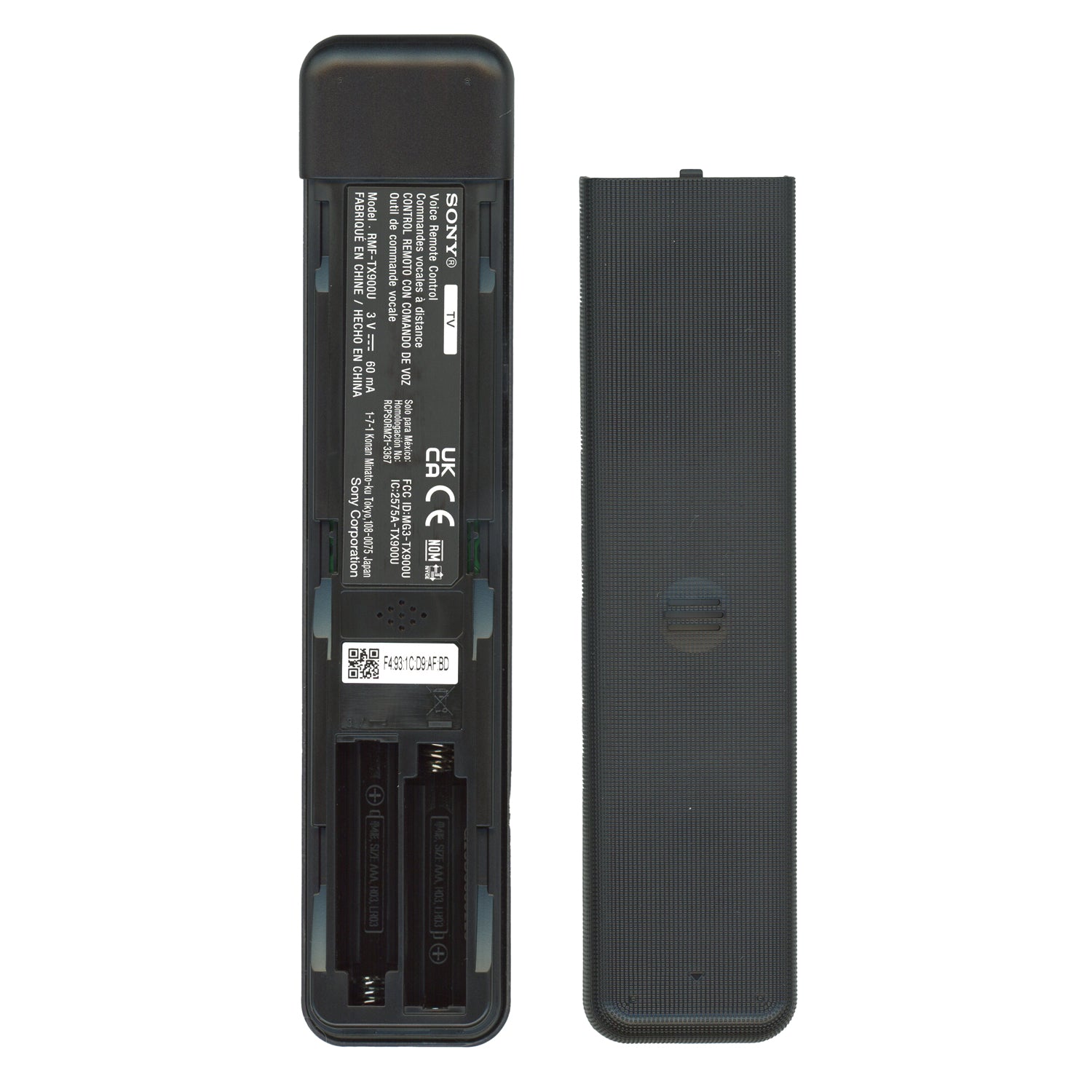 Control remoto para televisor Sony RMF-TX900U - 1-013-685-22