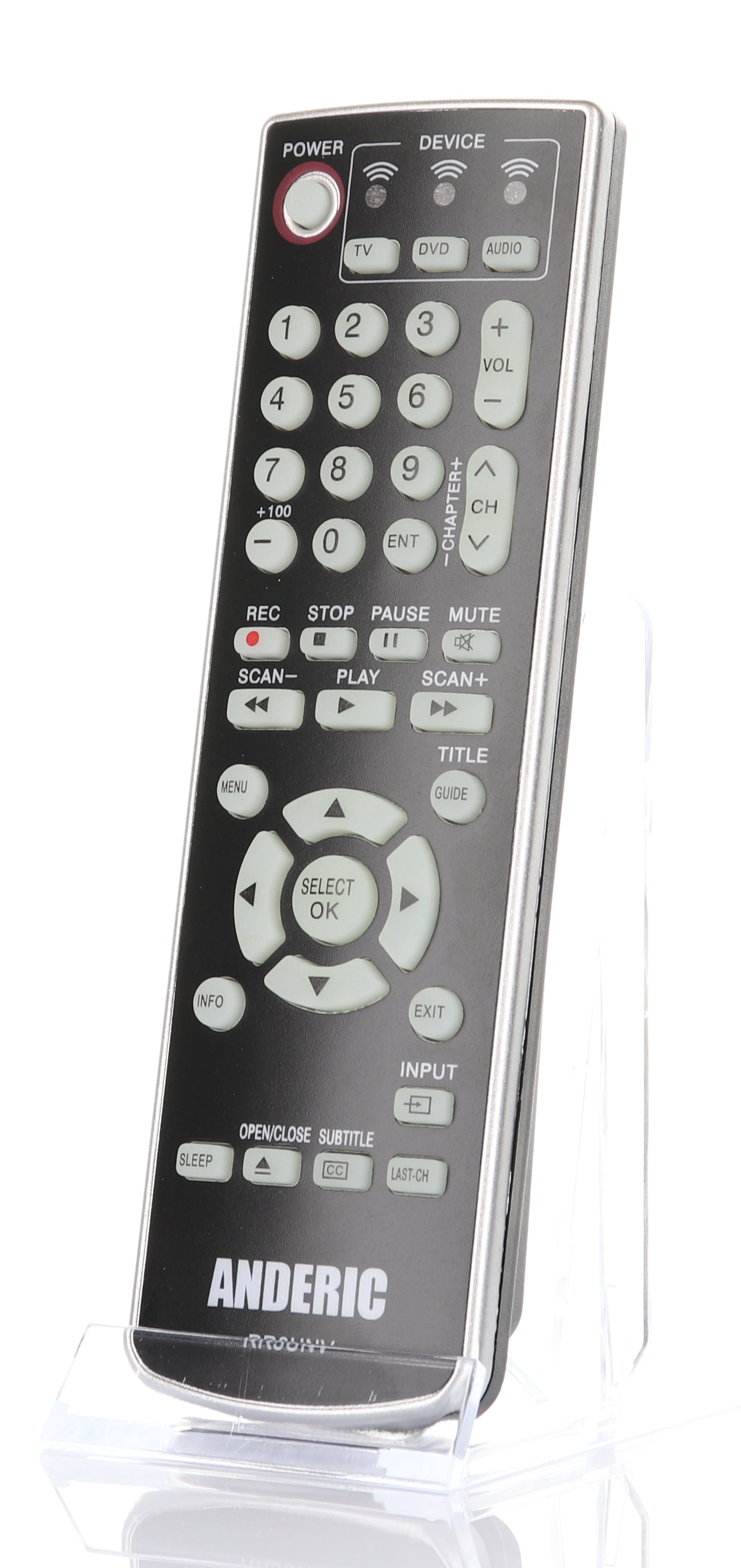 Anderic RR3UNV avec télécommande universelle 3 appareils