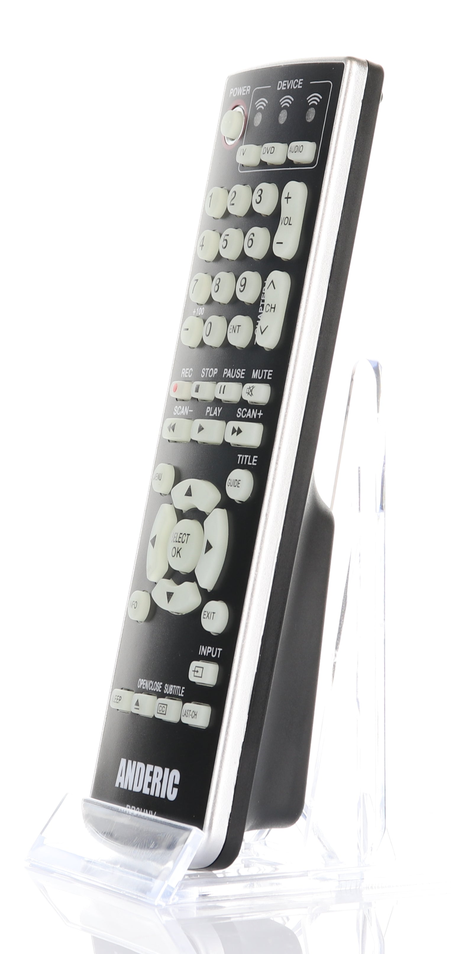 Anderic RR3UNV avec télécommande universelle 3 appareils