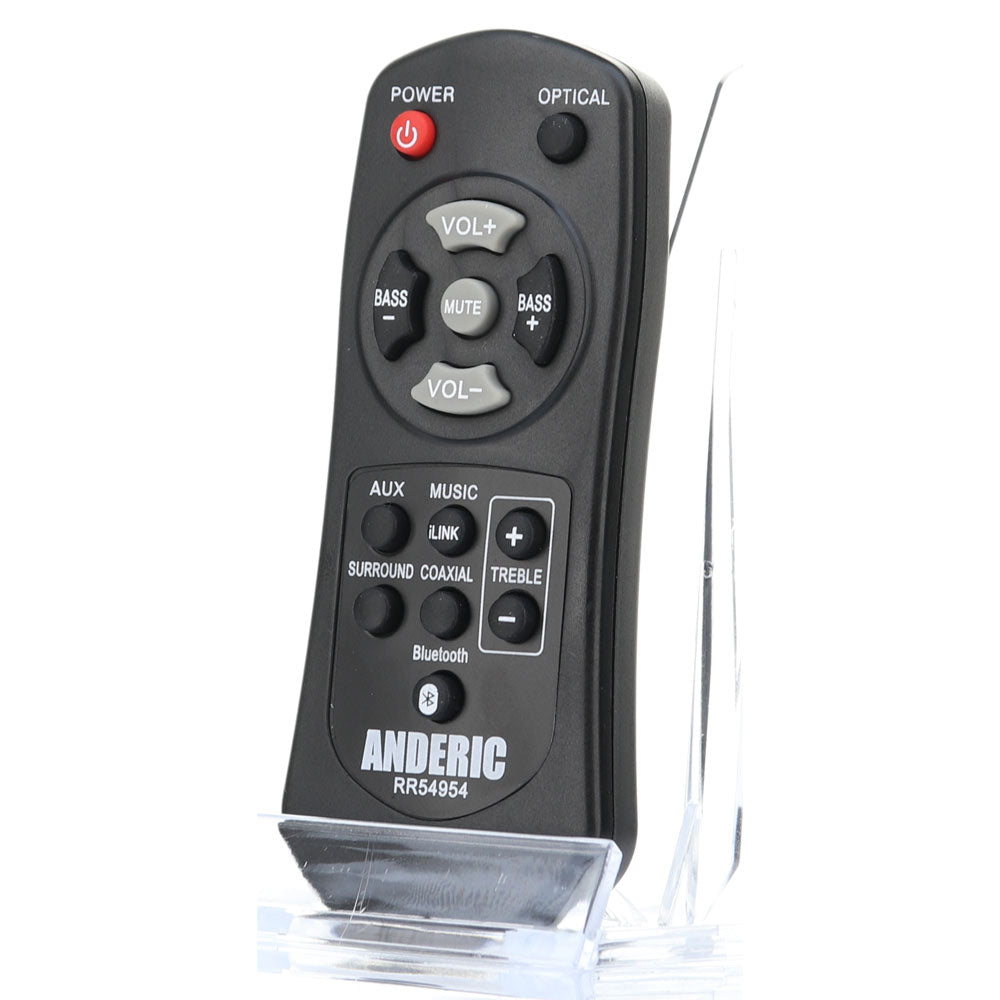 Control remoto Anderic RR54954 para barra de sonido Philips - 996510050576, 996510054954