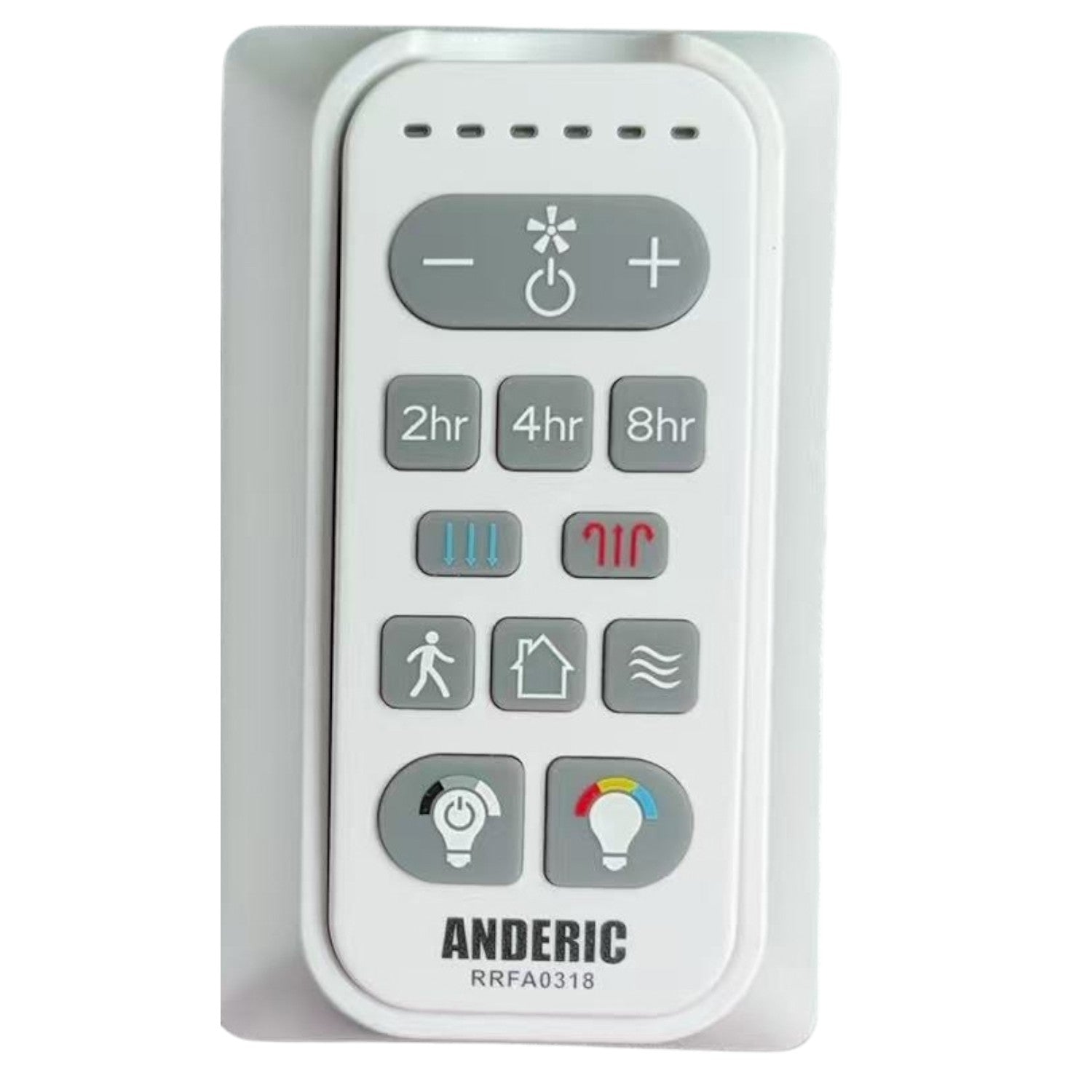 Anderic RRFA0318 Ceiling Fan Remote Control for Harbor Breeze FA0198 | Arbormere 60-in  | 4L000016210, A25-FA0198A