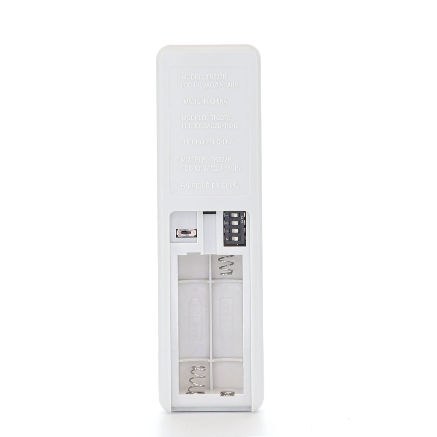 Anderic RRTR227B Ceiling Fan Remote Control for Hampton Bay Hubspace TR227B, 2AQZU-18015 - White