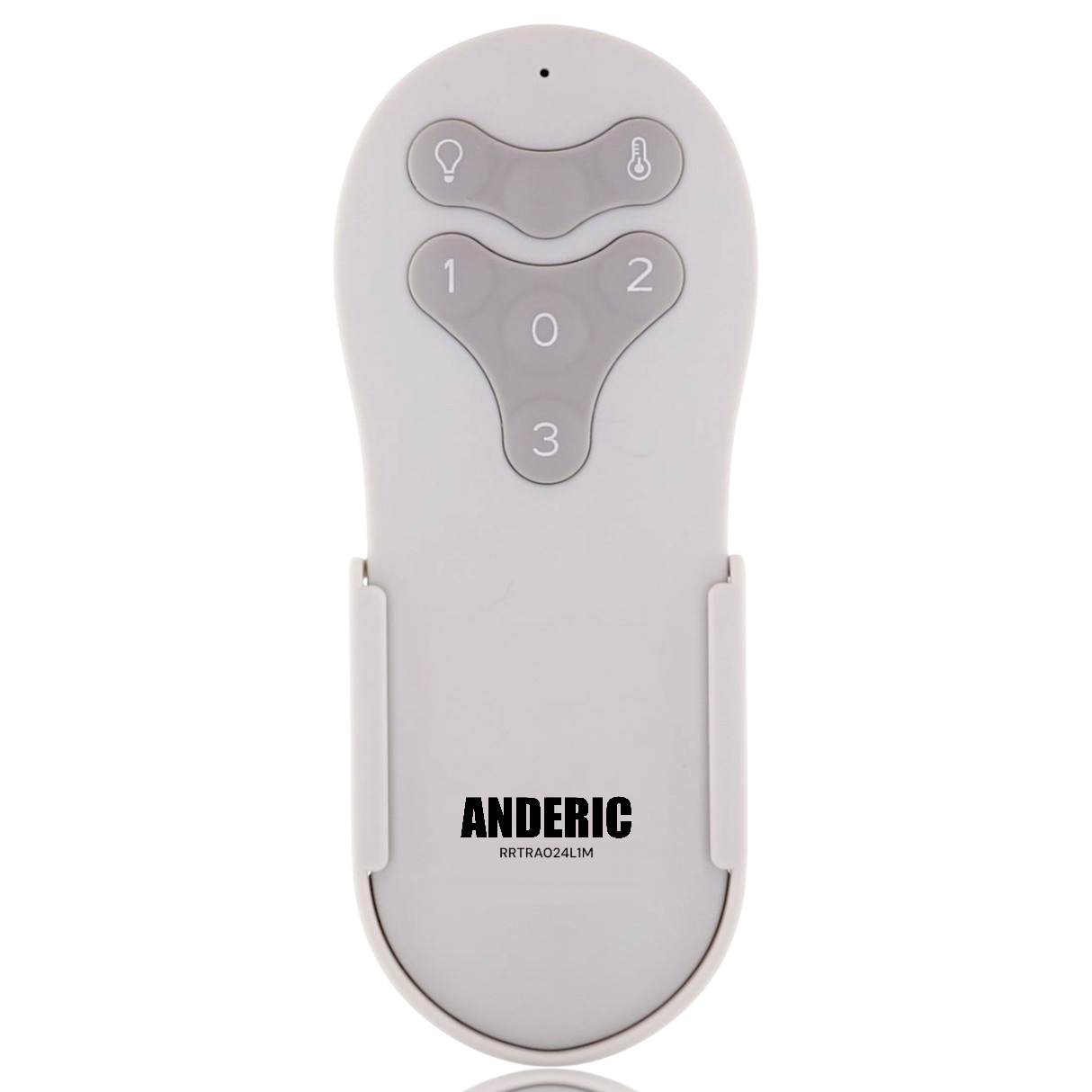Anderic RRTRA024L1M Replacement Remote Control for Harbor Breeze Reidsport 44-In & 52-In Ceiling Fans | 2AQZU-18038 | 304.25 MHz