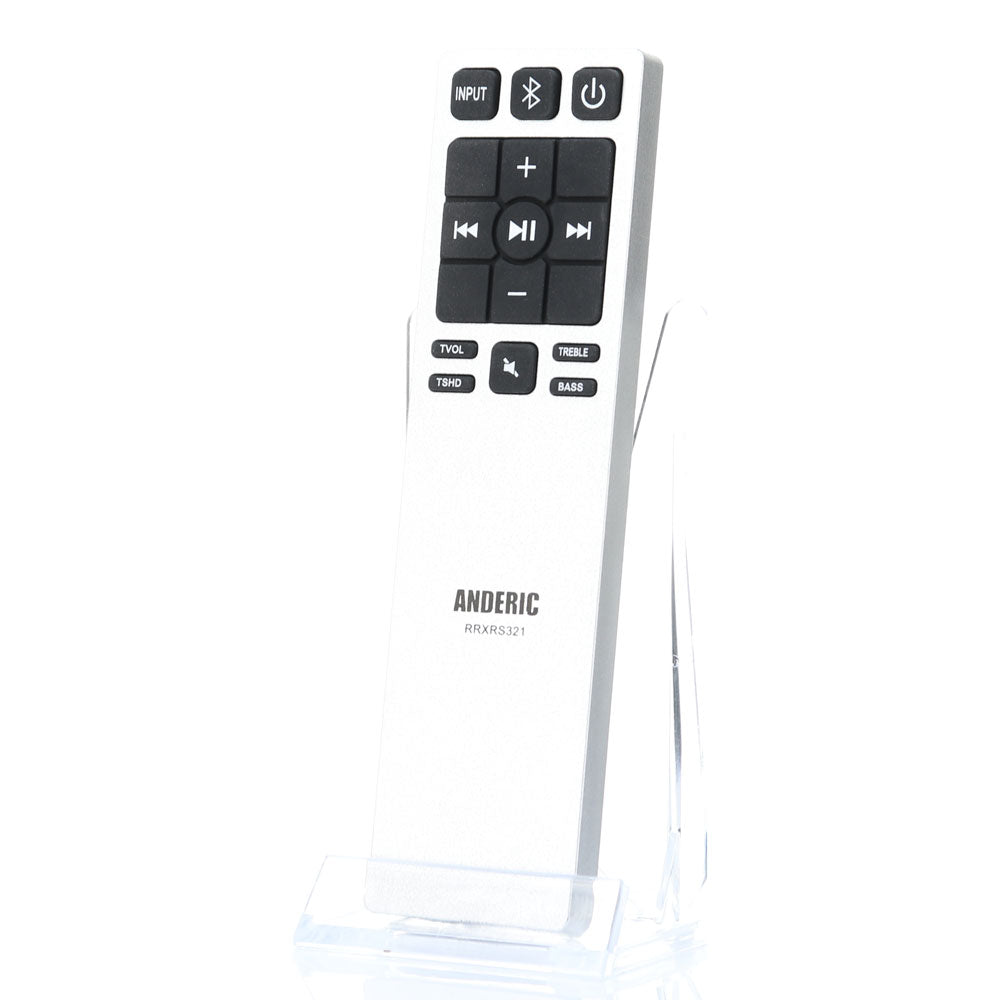 Anderic RRXRS321 Replacement Remote Control for Vizio Sound Bar XRS321-C and Similar Models