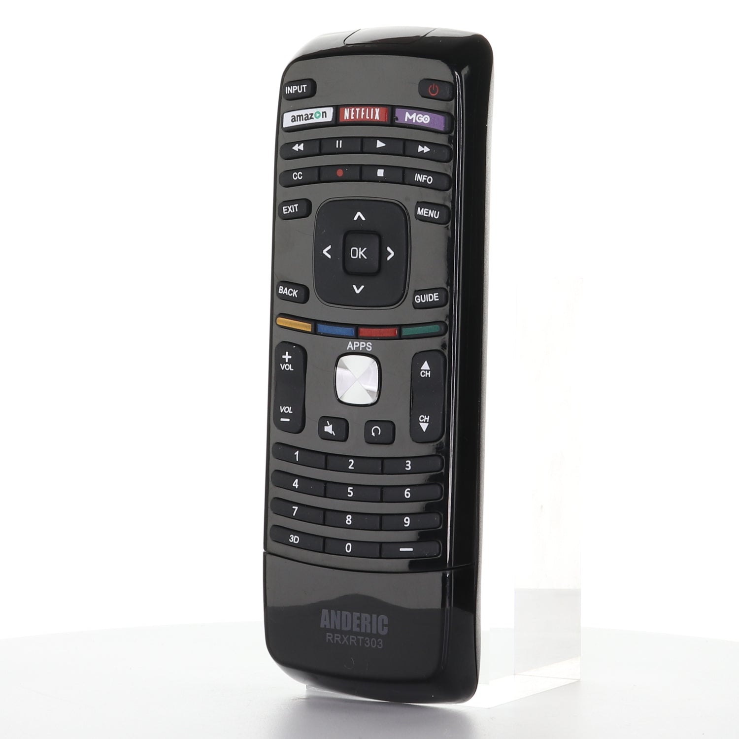 Anderic RRXRT303 con teclado para control remoto de TV Vizio