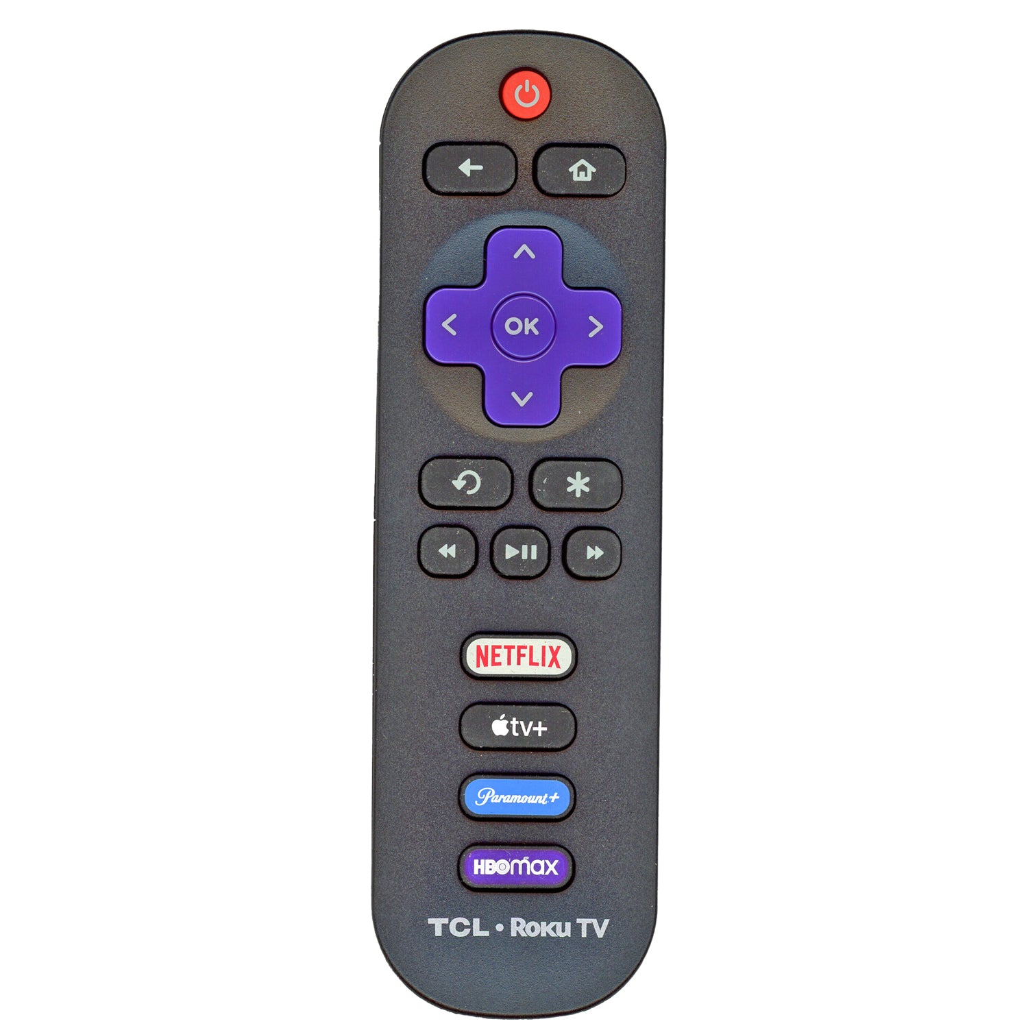 Télécommande Roku TCL RC280 2024 - Netflix, Apple TV+, Paramount+, HBOMAX - 21001-000109