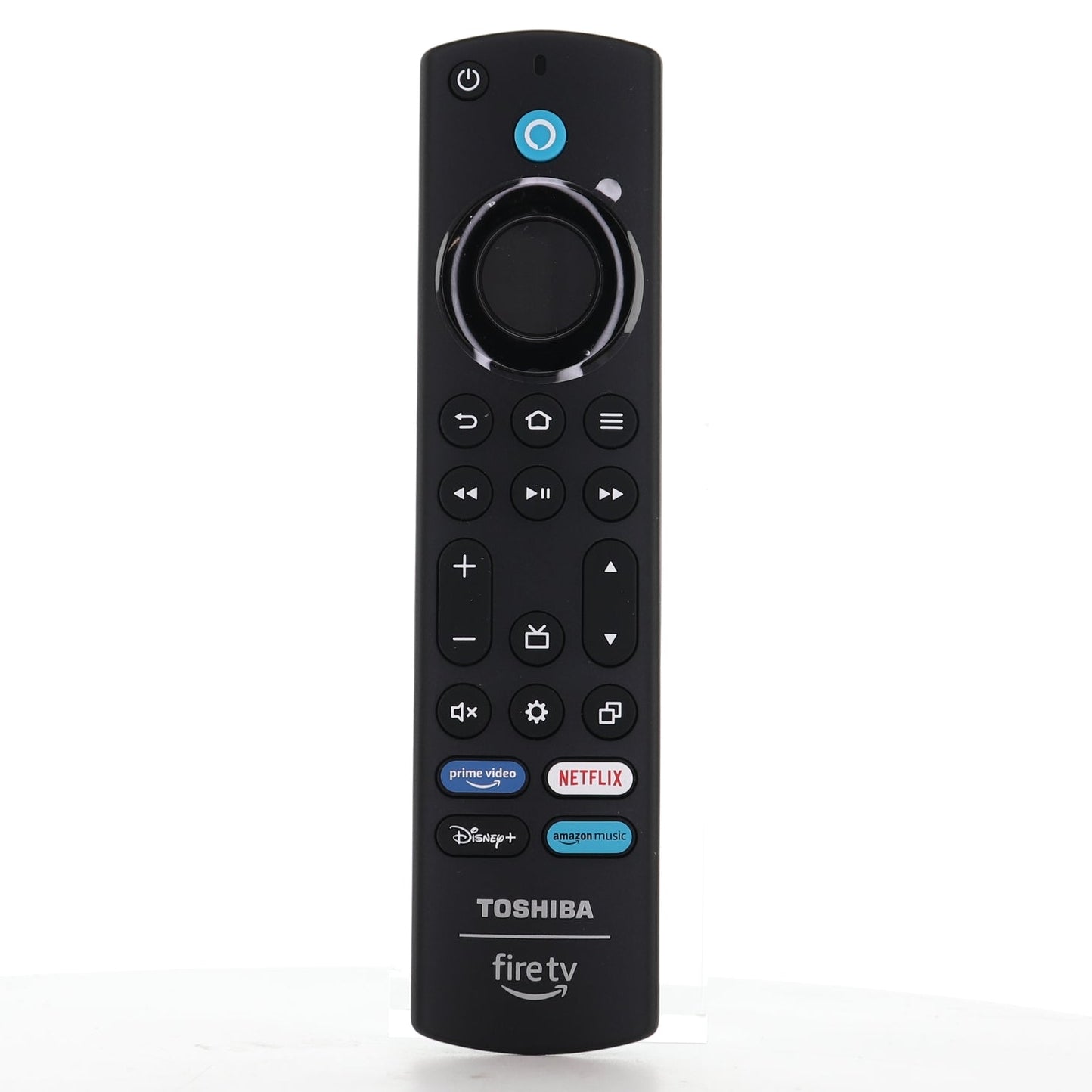 Toshiba CTRC1US21 Rev D Fire TV Remote Control | Voice | Prime Video | Netflix | Disney+ | Hulu - CTRC1US21-RevD