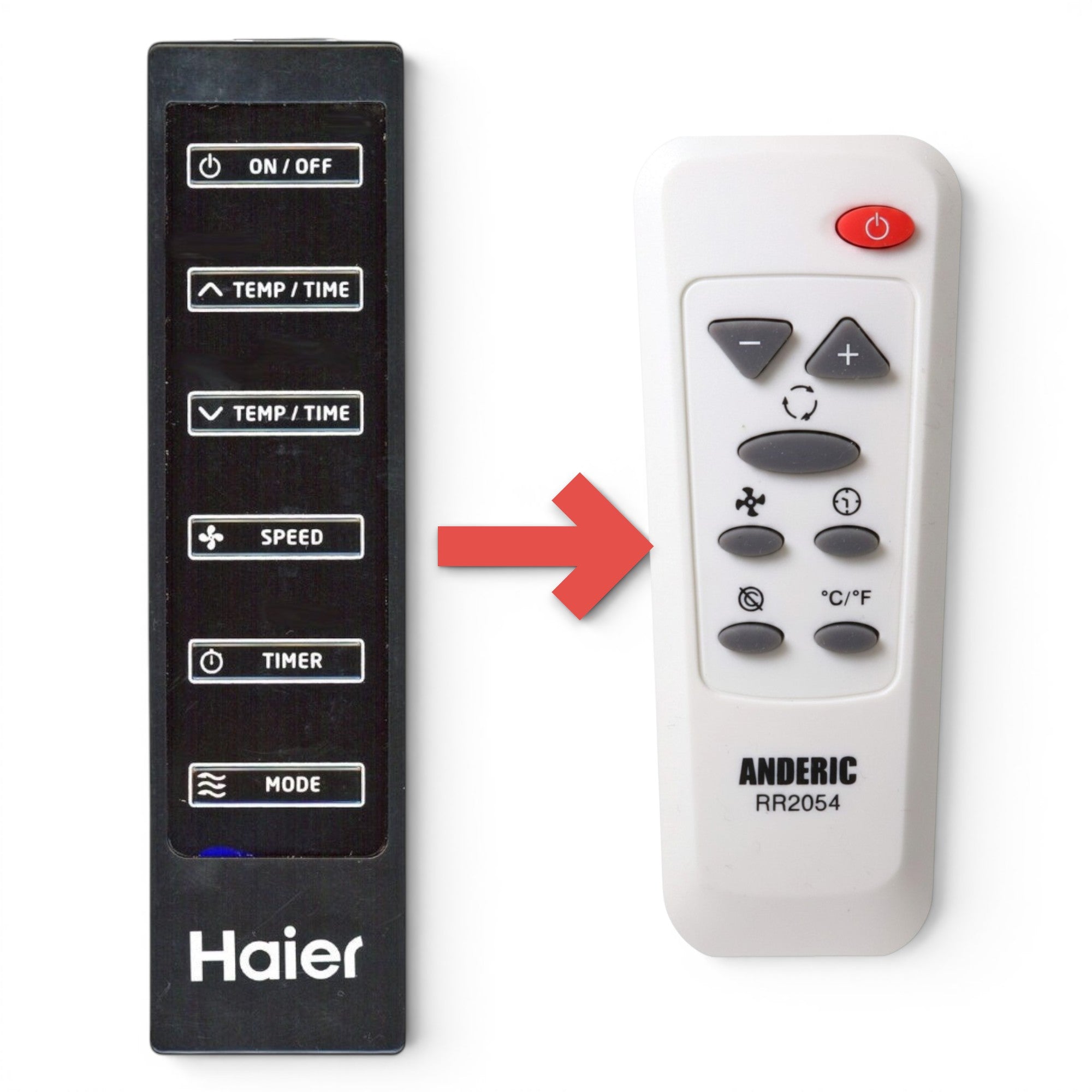 Télécommande pour climatiseur portable Haier / GE WJ26X23422 - WJ26X23422