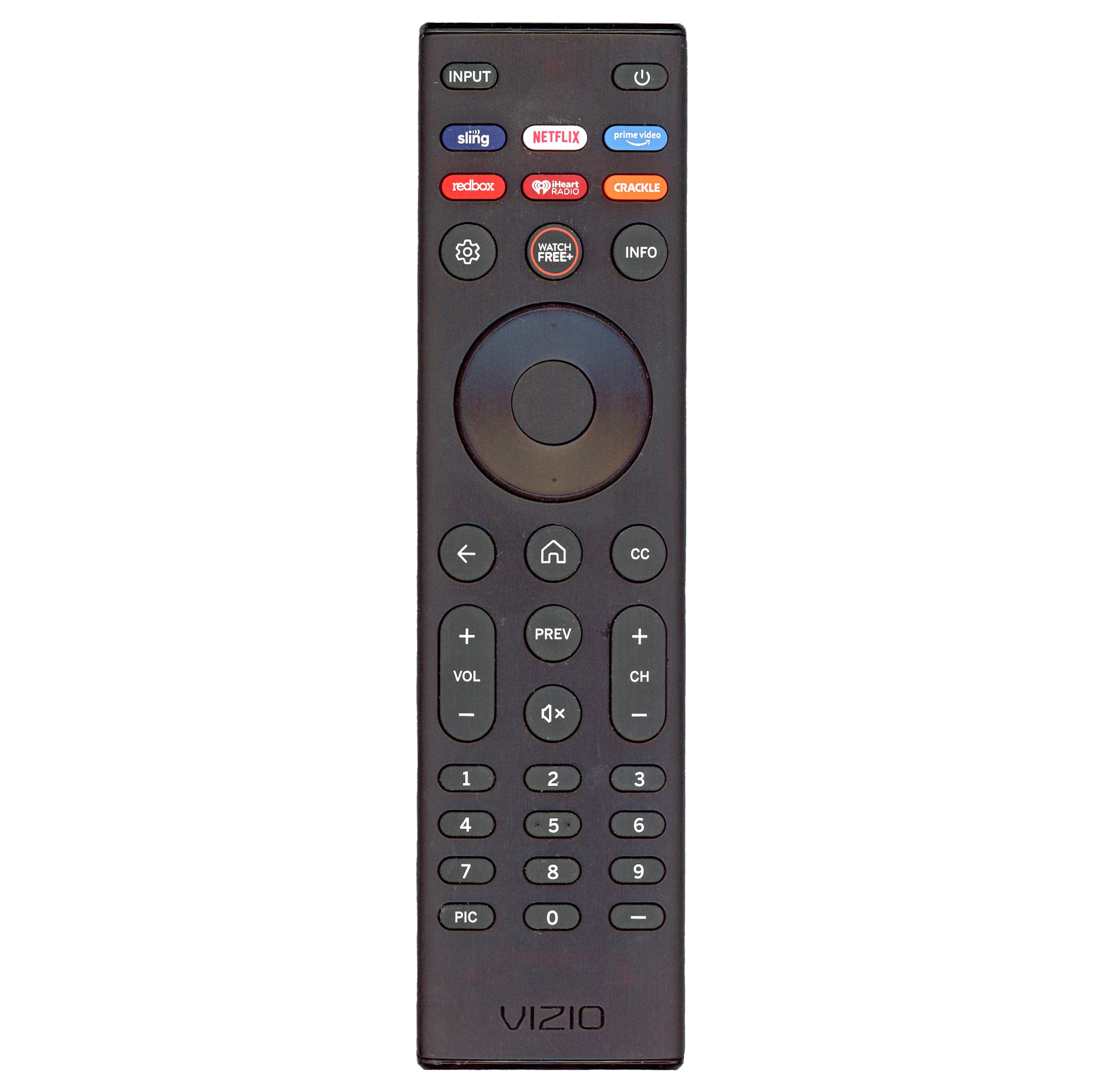 Vizio XRT140V6 Replacement TV Remote – Used, Original, Wireless