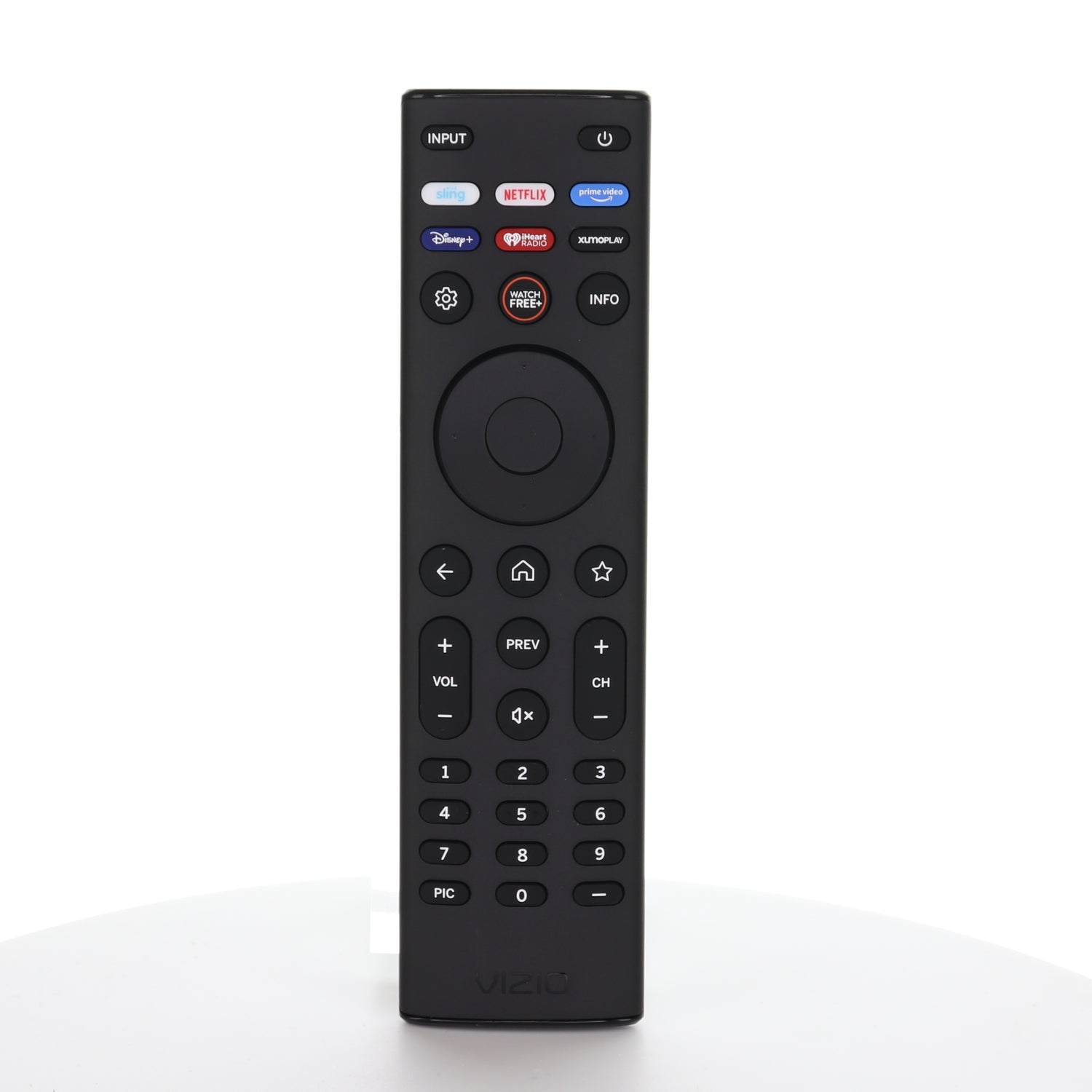 Vizio XRT140V7 SmartCast TV Remote Control | Sling | Netflix | Prime Video | Disney+ | iHeart Radio | Xumo Play - XRT140V7