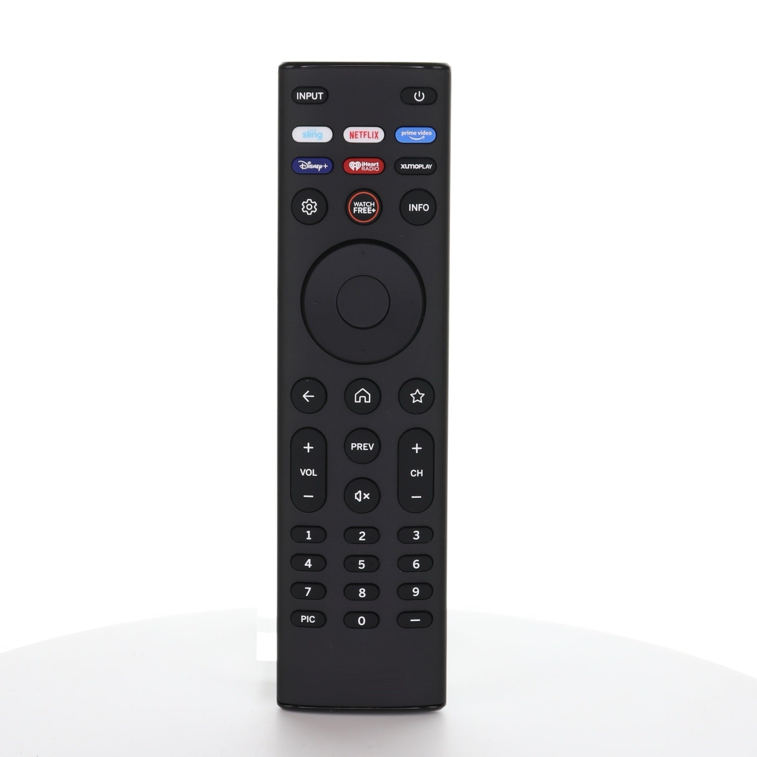 Vizio XRT140V7 SmartCast TV Remote Control | Sling | Netflix | Prime Video | Disney+ | iHeart Radio | Xumo Play - XRT140V7