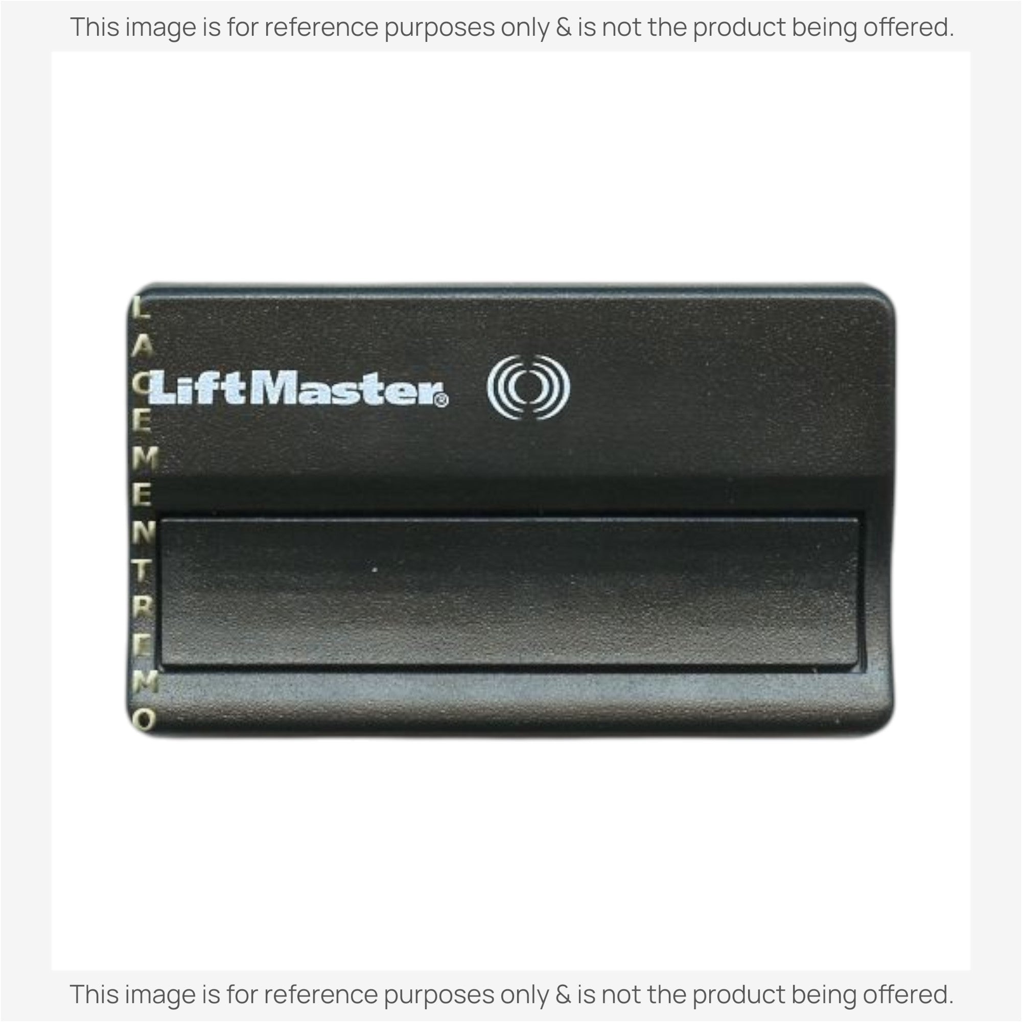 Télécommande d'ouvre-porte de garage AccessMaster 371AC 1 bouton Visor 315 MHz