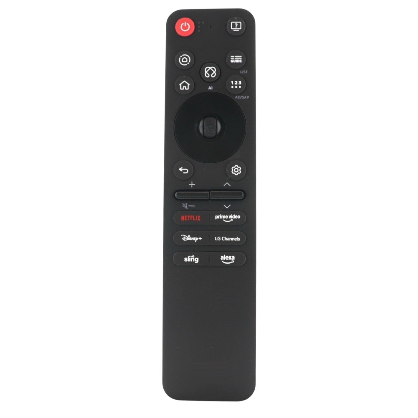LG MR25GA 2025 Magic TV Remote Control | AI | Voice | Netflix | Prime Video | Disney+ | LG Channels | Sling | Alexa - AKB76046602
