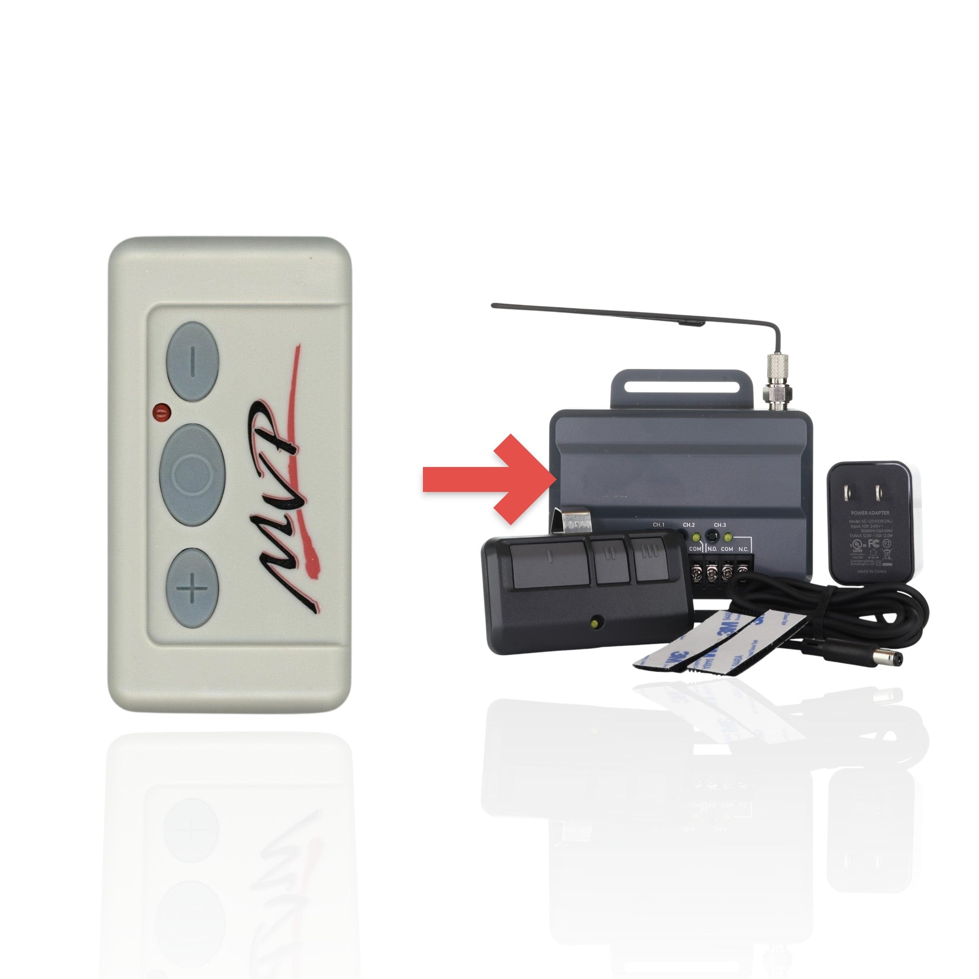 安室ちゃんセット　ミラー付き Anderic Substitute Kit for Allstar 110925 MVP Series 3 Button 318mhz G