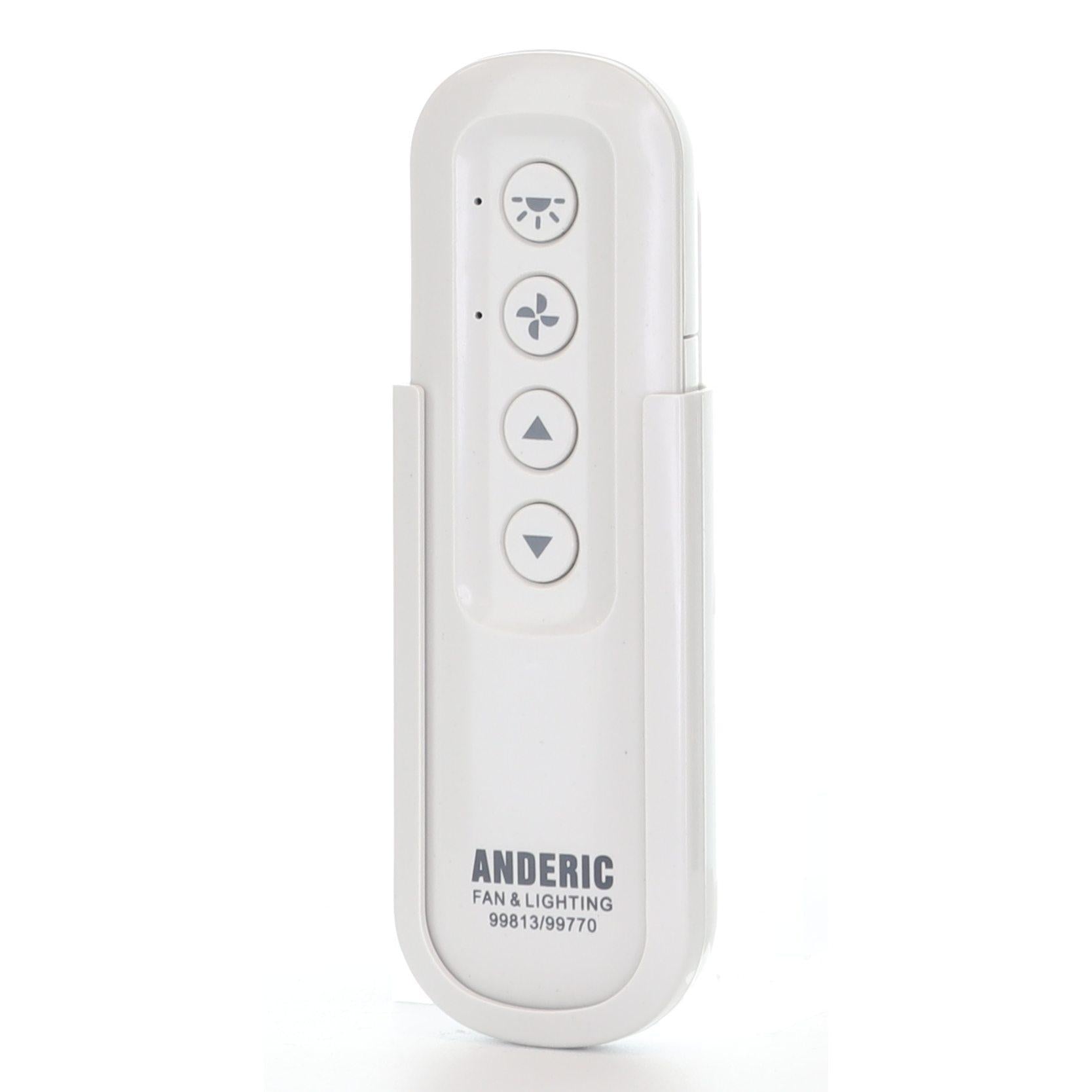 Anderic 99770 Replacement Ceiling Fan Remote Control for Hunter & Fanimation 99813, 99770, 99732, 99392, and more