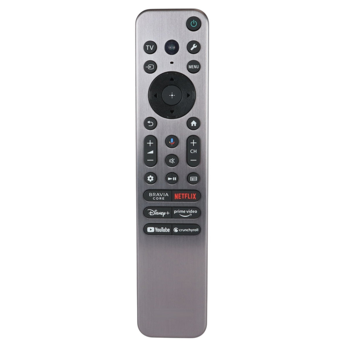 Anderic backlit smart TV remote control for Sony BRAVIA TVs with dedicated app buttons and navigation controls.