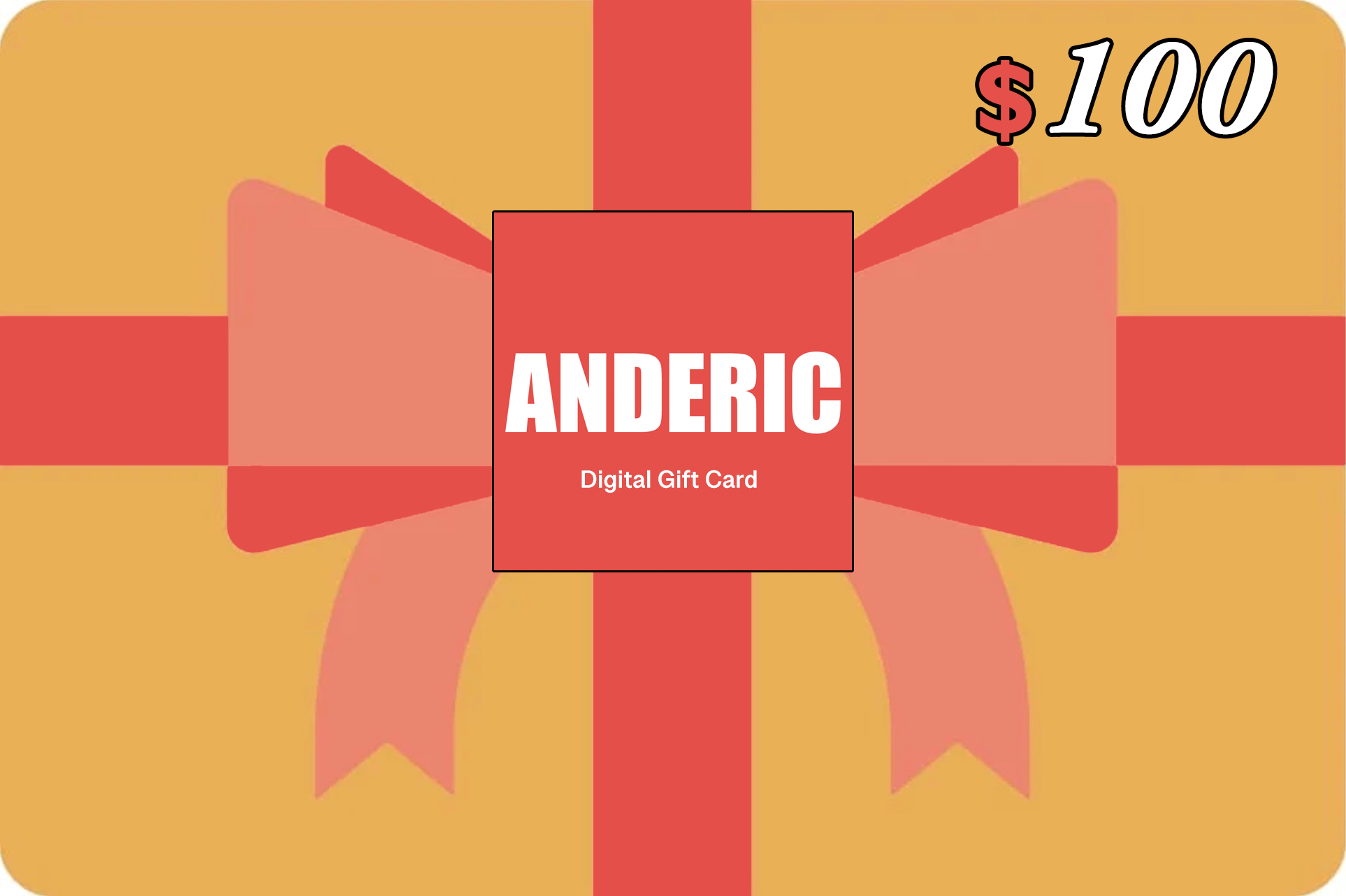 Anderic Gift Card (Virtual)