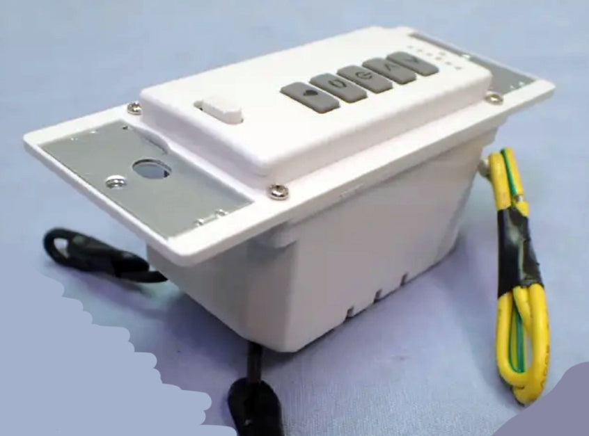 Control remoto genérico para ventilador de techo TR293A KUJCE10701 con cable