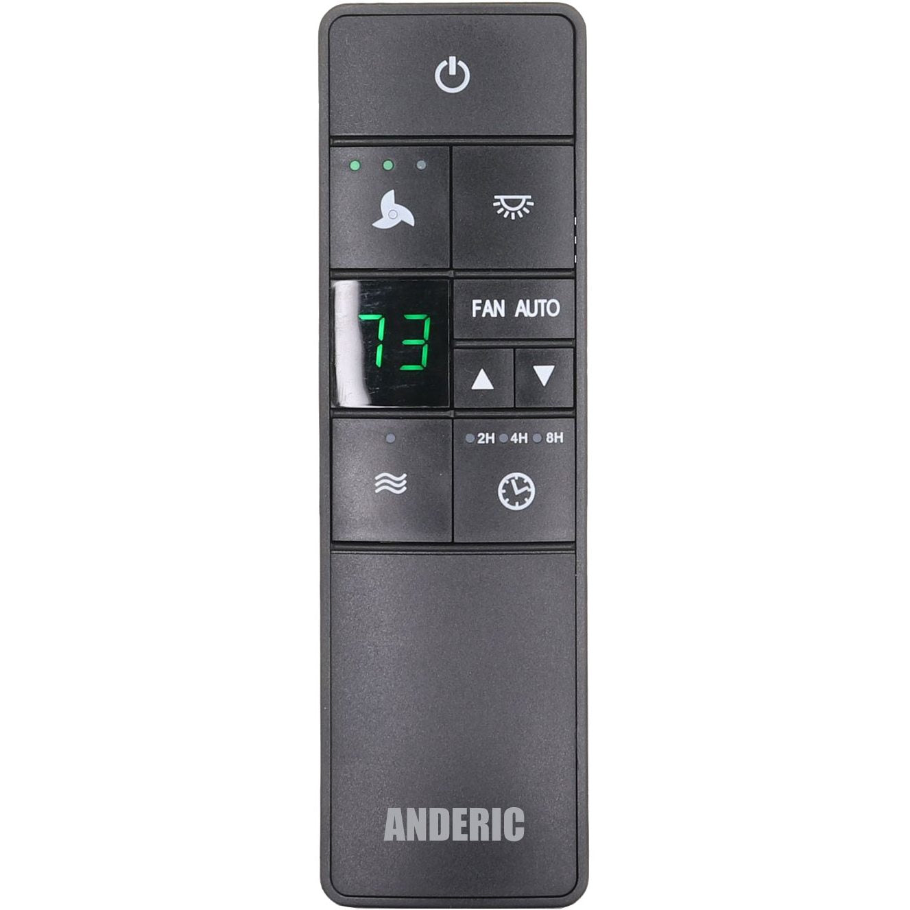 Control remoto para ventilador de techo termostático Anderic HD3