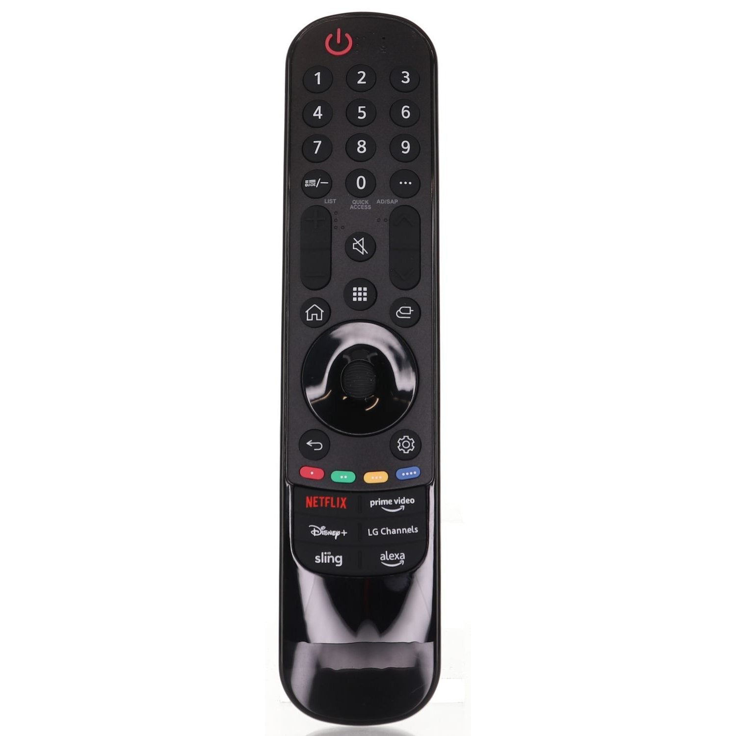 Control remoto Anderic MR23GA IR sin voz ni cursor para televisor LG - AN-MR23GA