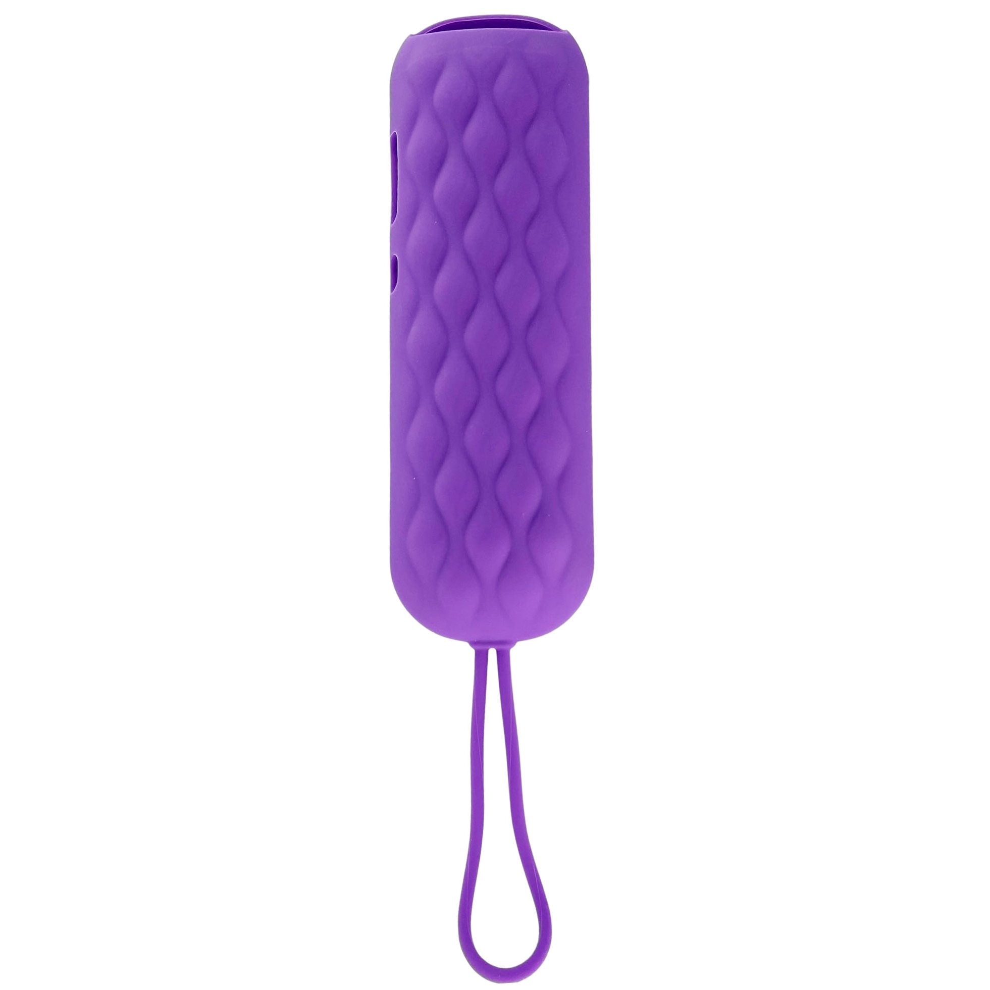 Anderic YKR1751-PUR Rubber Protective Case for RC280 TCL and Roku TV Remote Controls - Purple | RC-280