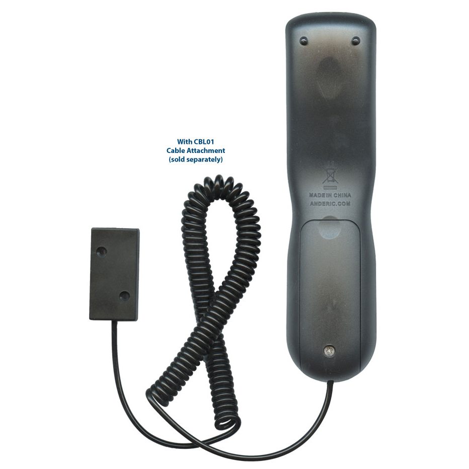 Télécommande universelle préprogrammée Anderic RR0777S pour téléviseurs Panasonic avec apprentissage et rétroéclairage pour 4 appareils