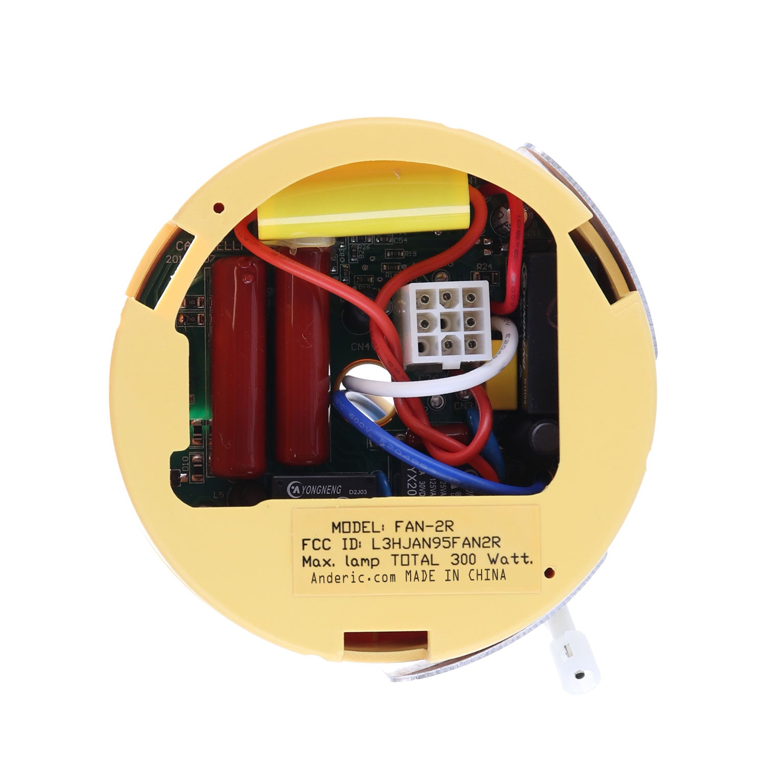 Anderic FAN2R Replacement Ceiling Fan Receiver for Hampton Bay, Hunter and others - FAN-2R