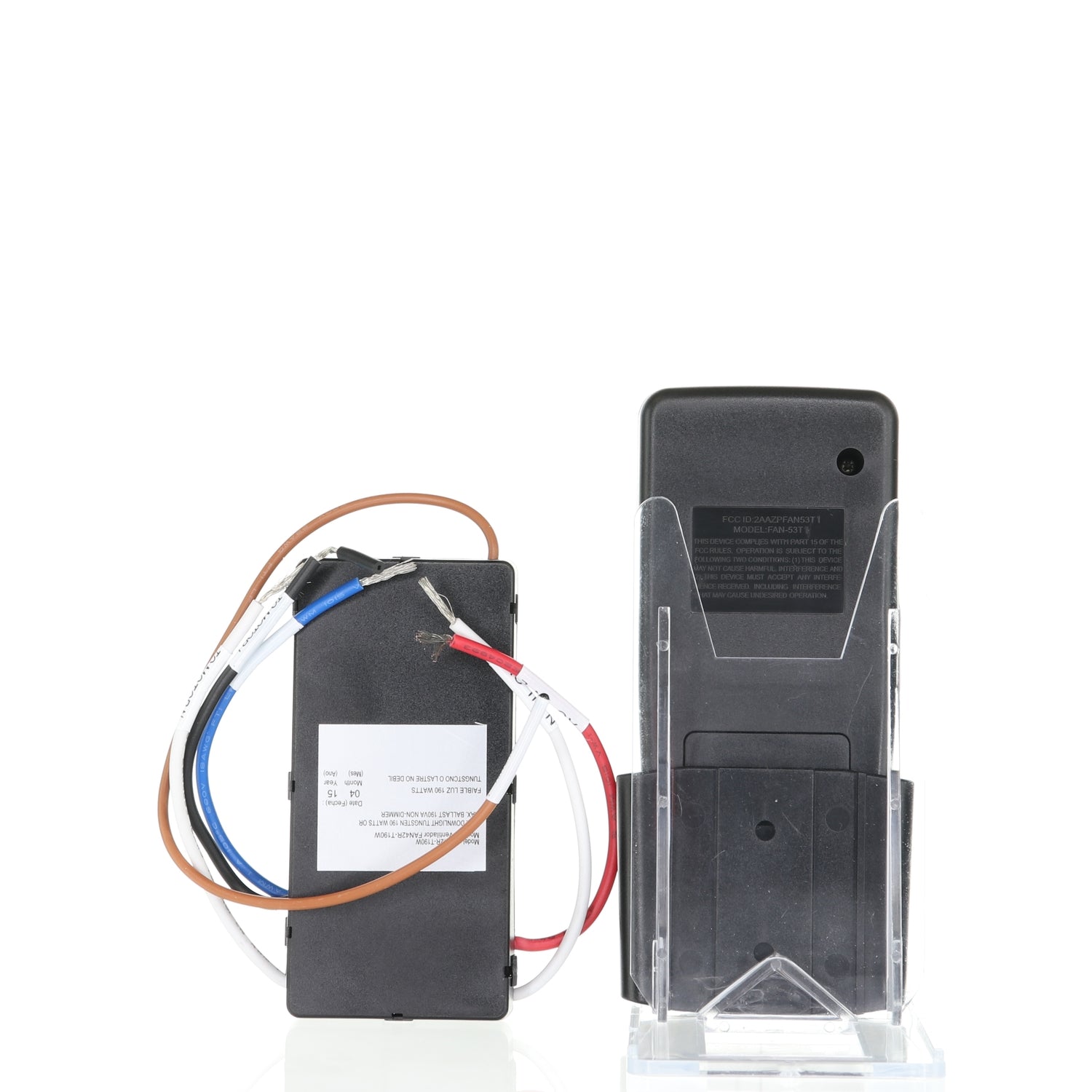 Télécommande universelle pour ventilateur de plafond Anderic FAN53TB, 3 vitesses, avec récepteur 315 MHz