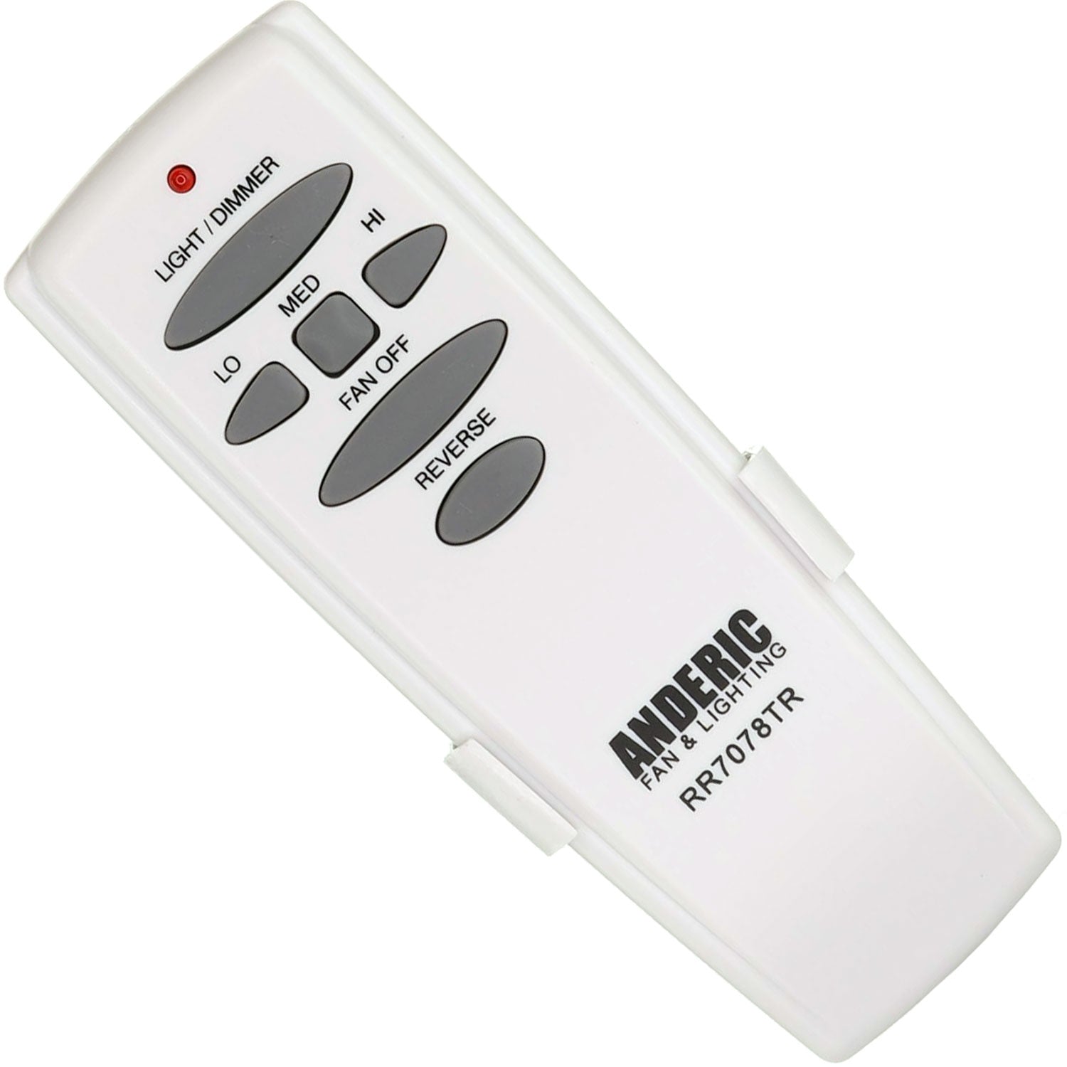 Anderic RR7078TR Replacement Ceiling Fan Remote Control for Hampton Bay and Others with Reverse Key UC7078T, CHQ7078T