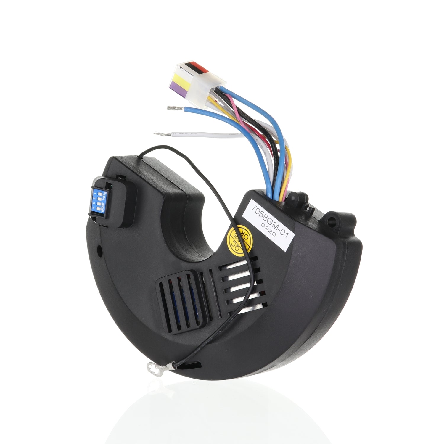 Anderic RR7080T/UC7058GM for Hampton Bay Miramar 60 in. Ceiling Fan Remote Control with Receiver Kit - RR7080T/UC7058GM