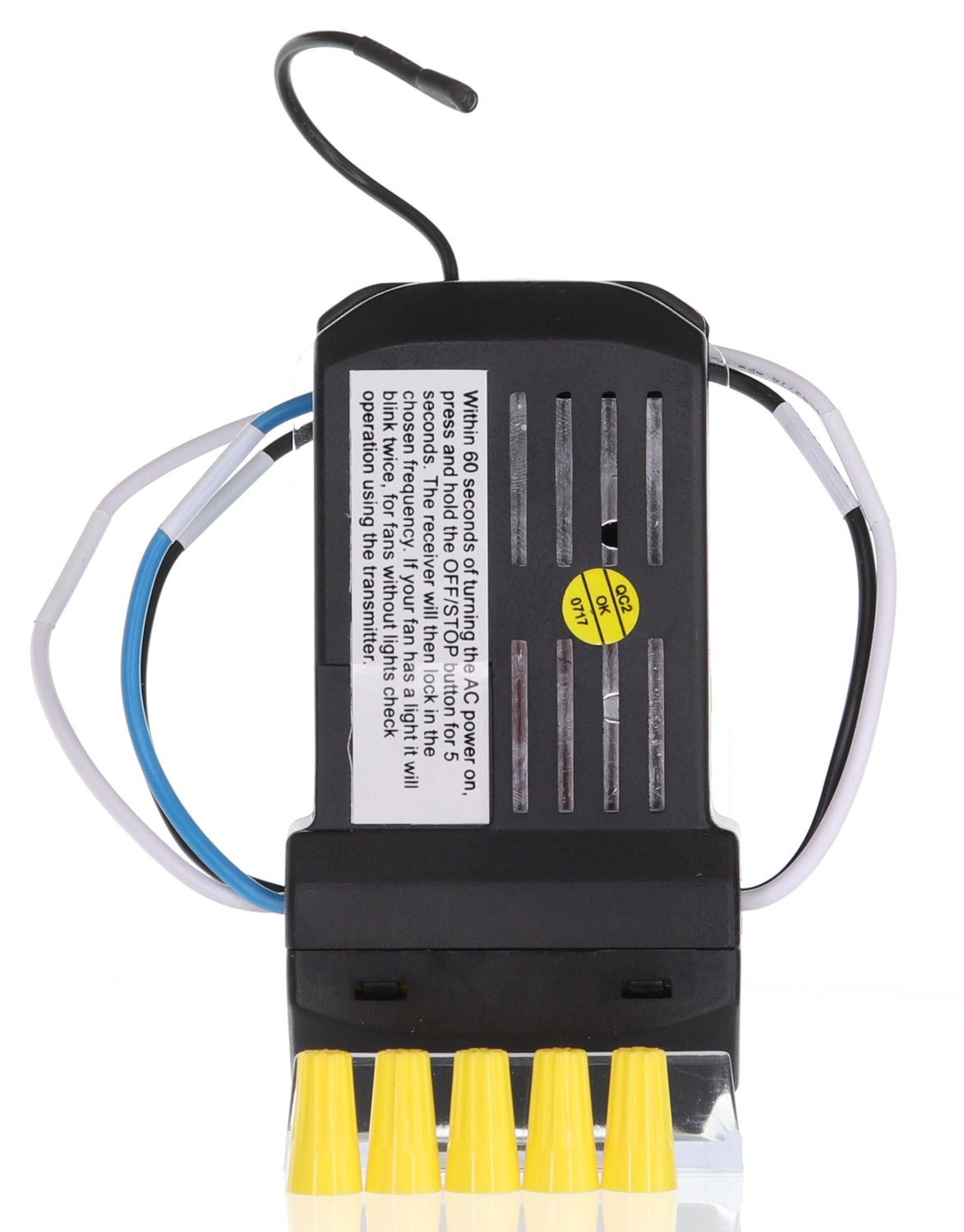 Anderic UC7067RYA Replacement Ceiling Fan Receiver for Harbor Breeze