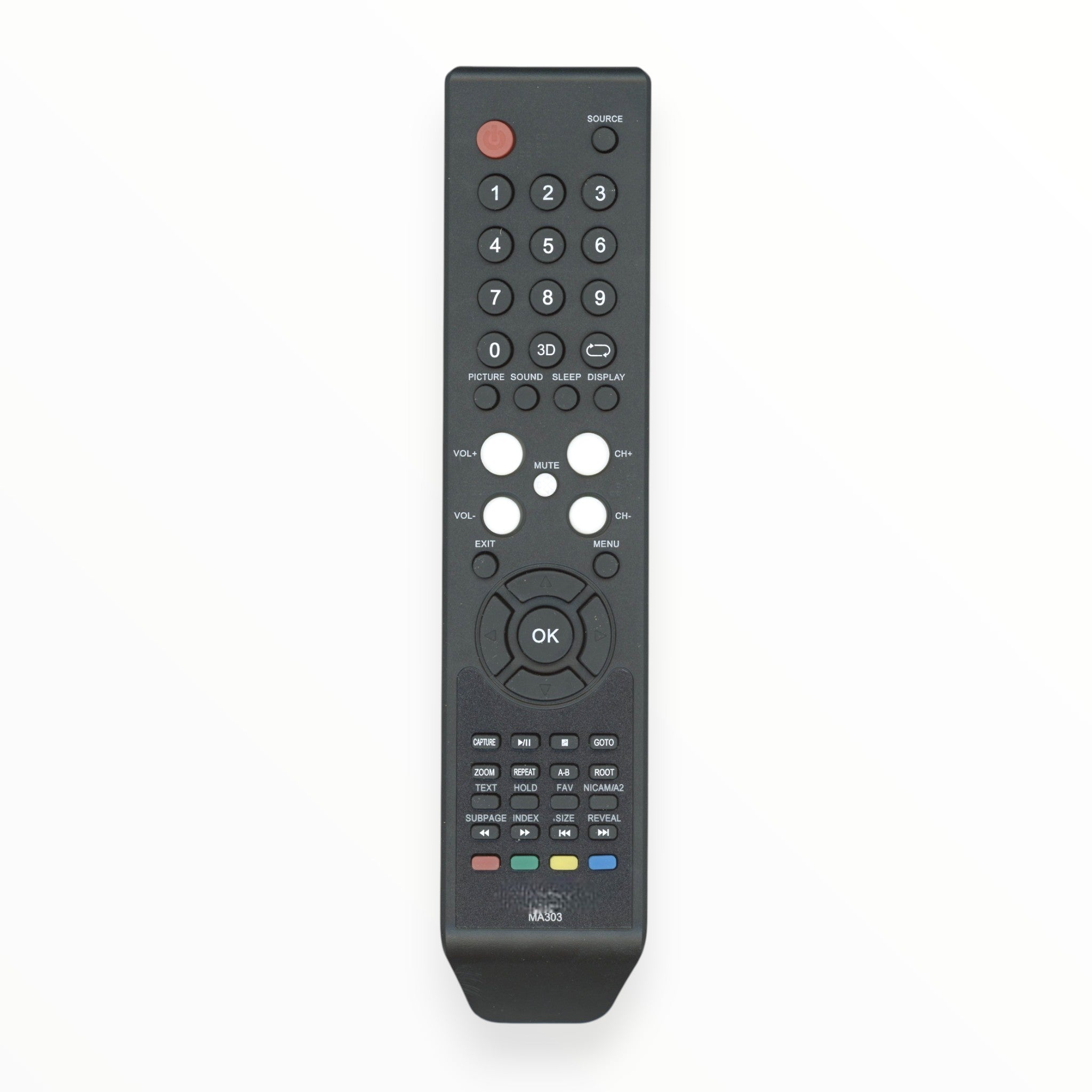 Control remoto de TV Avol MA303