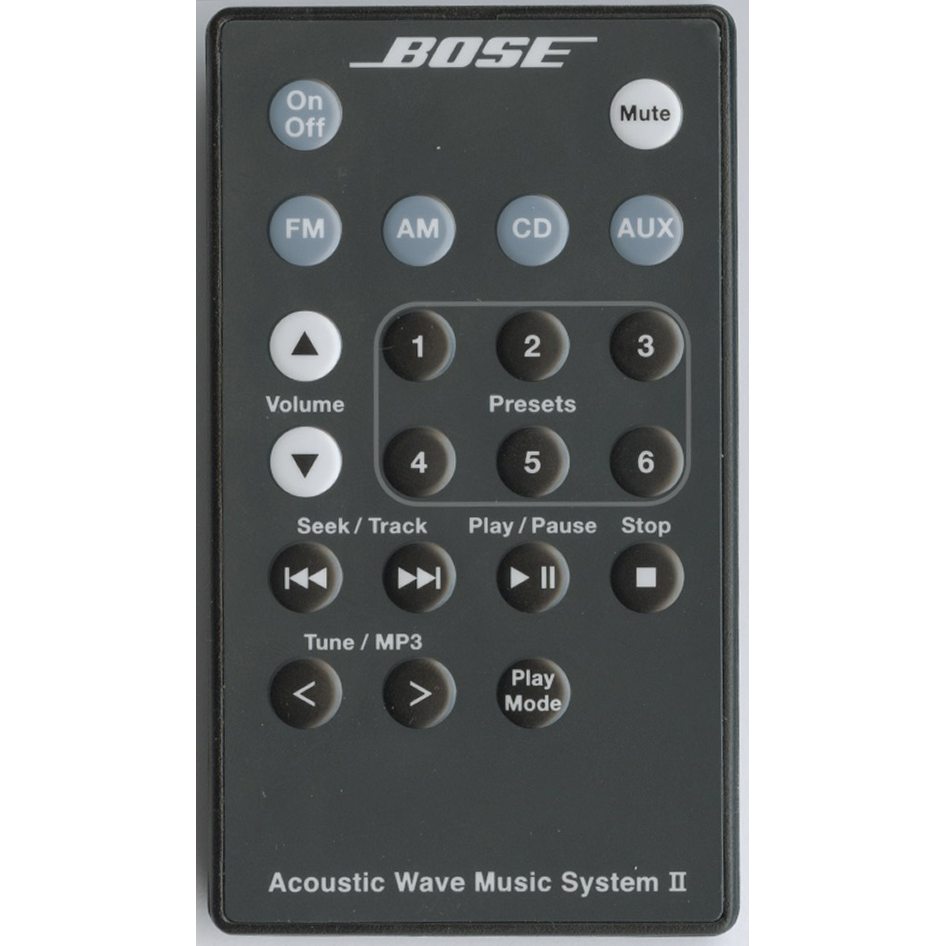 Télécommande audio pour Bose Acoustic Wave Music System II