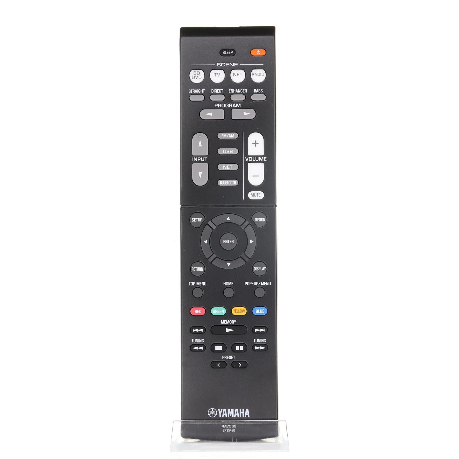 Yamaha RAV533 A/V RECEIVER IR Remote Control - ZP354900