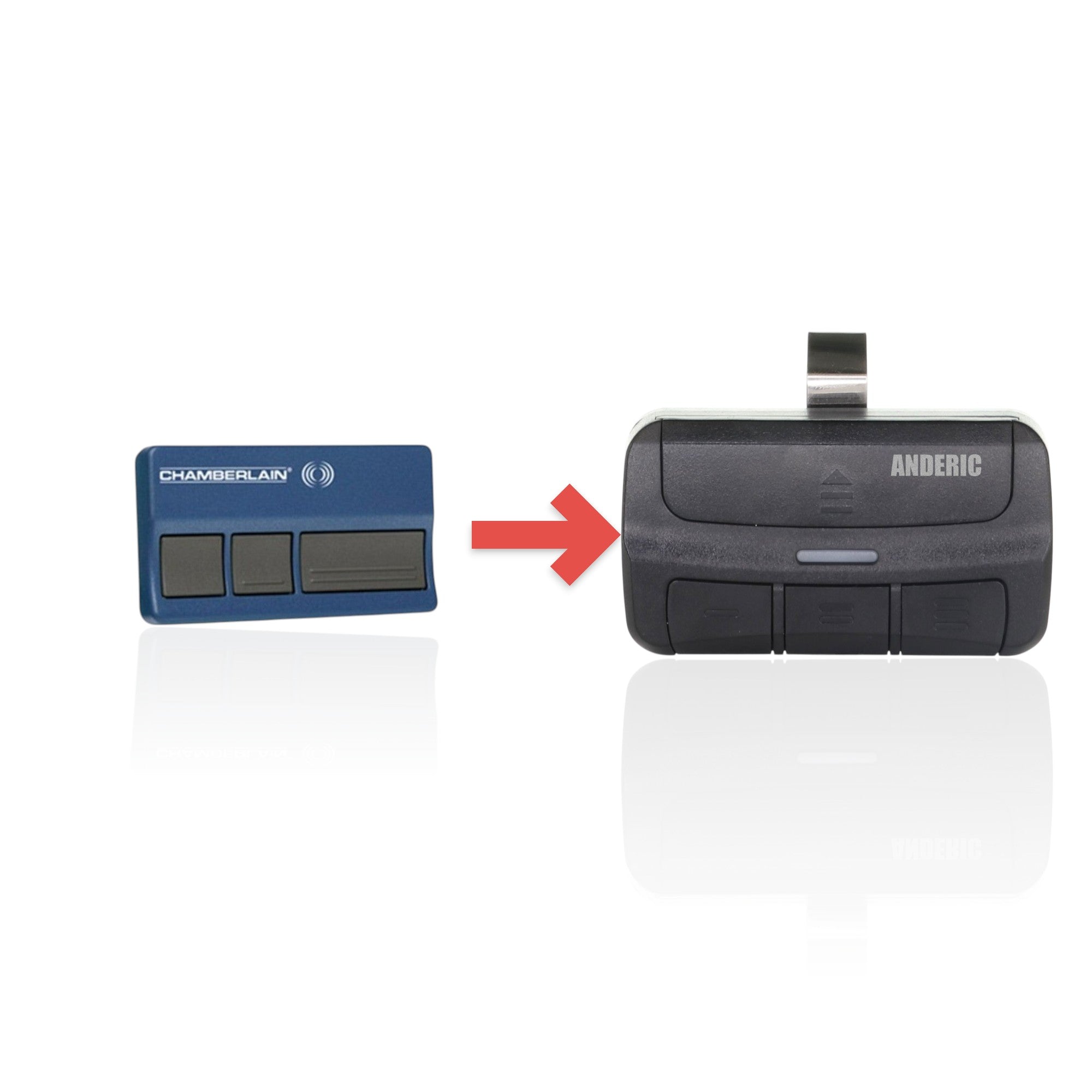 Télécommande d'ouvre-porte de garage Chamberlain 953D/953CD/953T 3 boutons 315 MHz