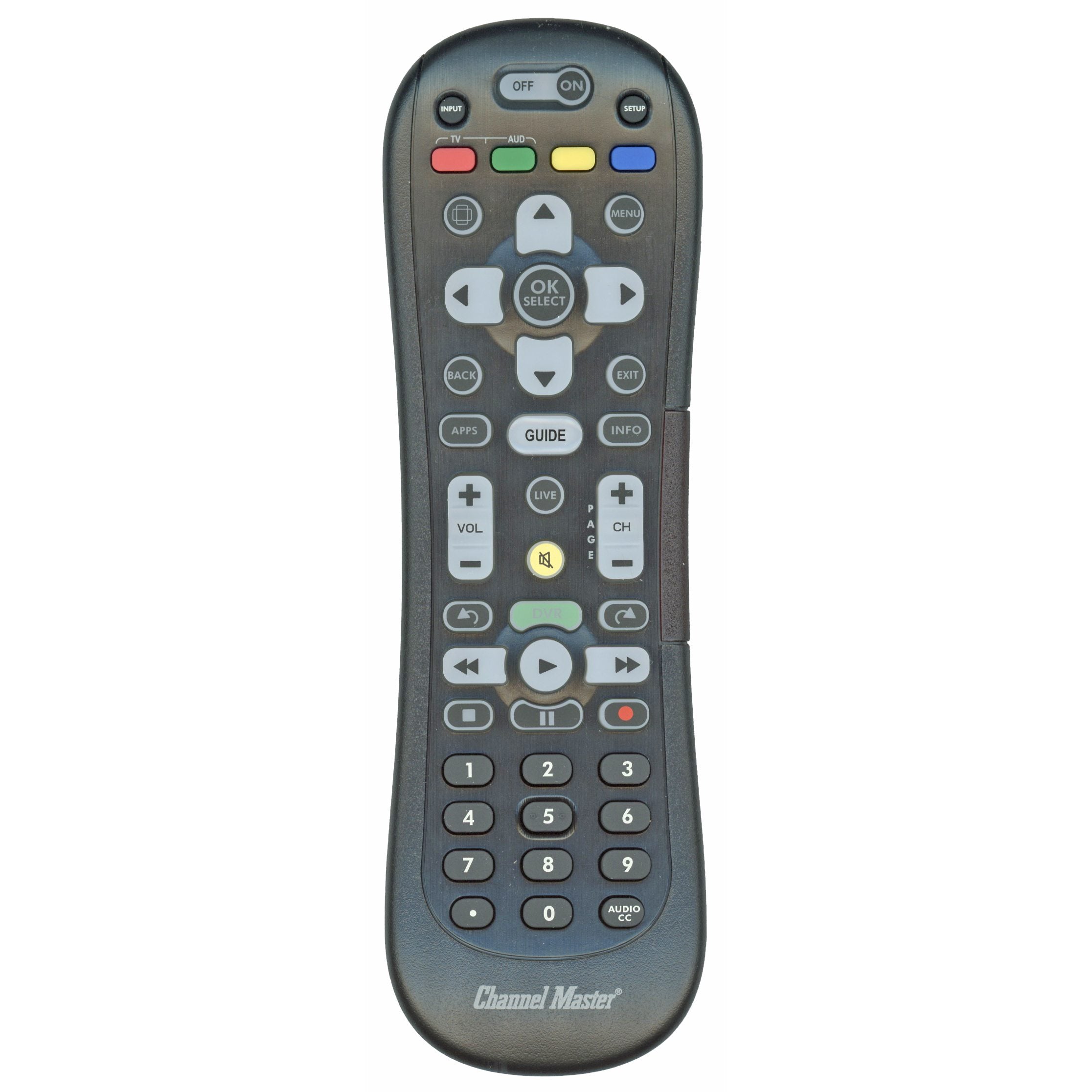 Télécommande pour convertisseur de tuner TV numérique Channel Master CM7500XRC2