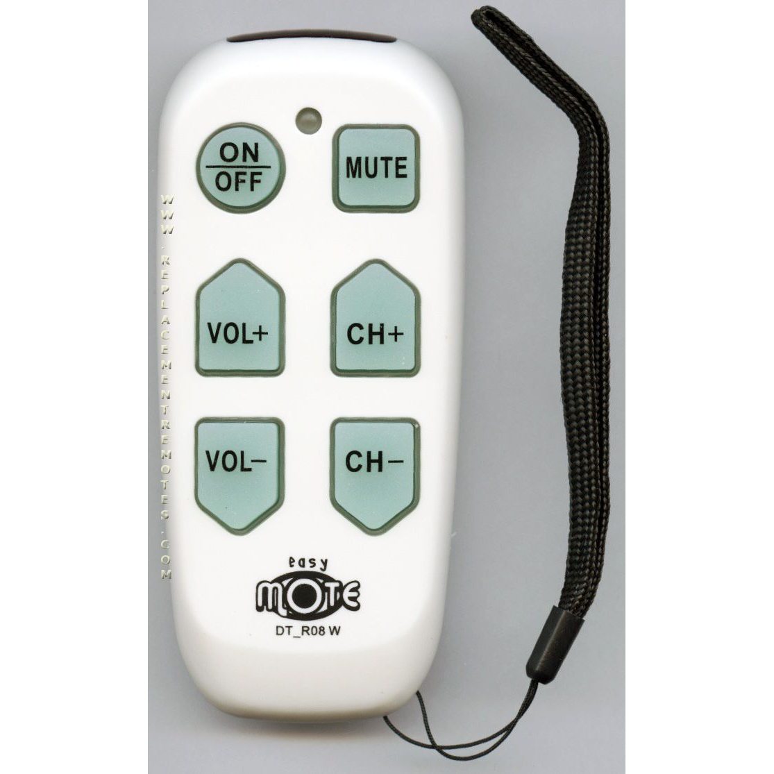 Télécommande universelle pour 1 appareil, simple et facile à utiliser, pour résidence assistée pour personnes âgées, Continu.us