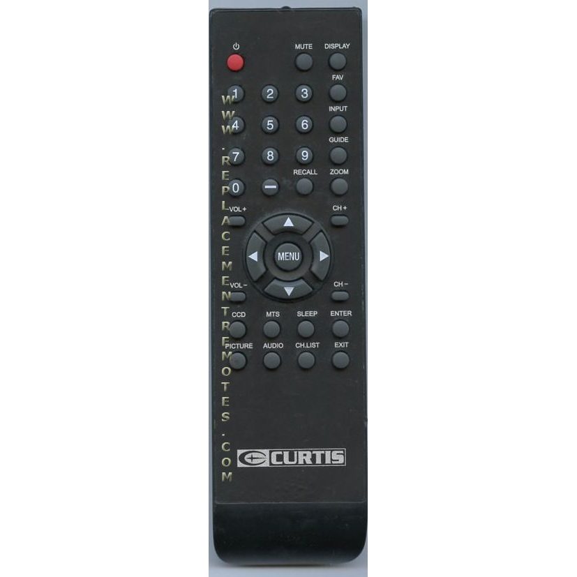Télécommande TV Curtis CUR004