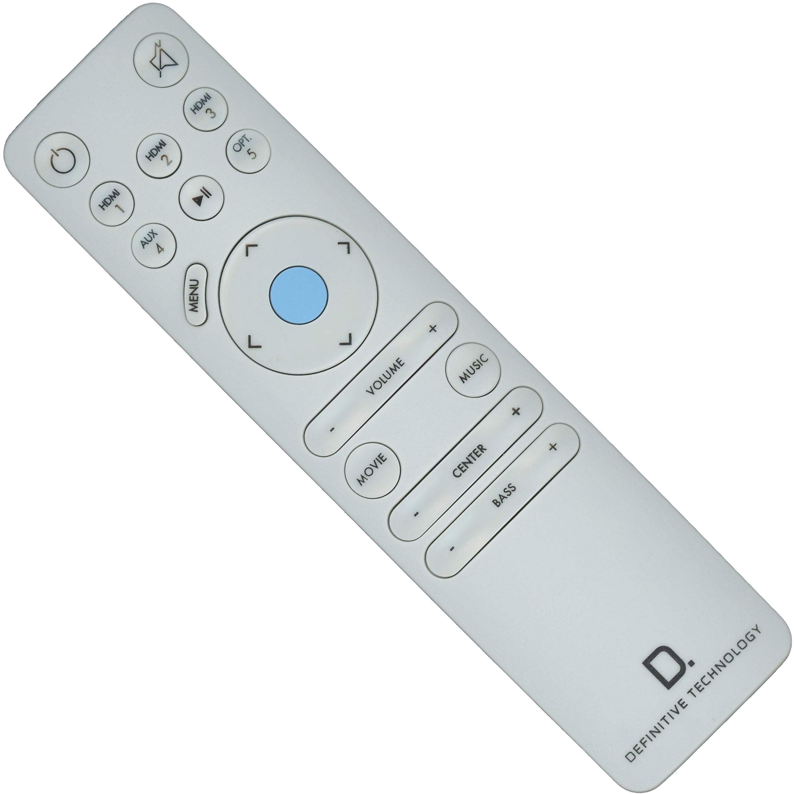 Control remoto de la barra de sonido Definitive Technology BVFBCAREM