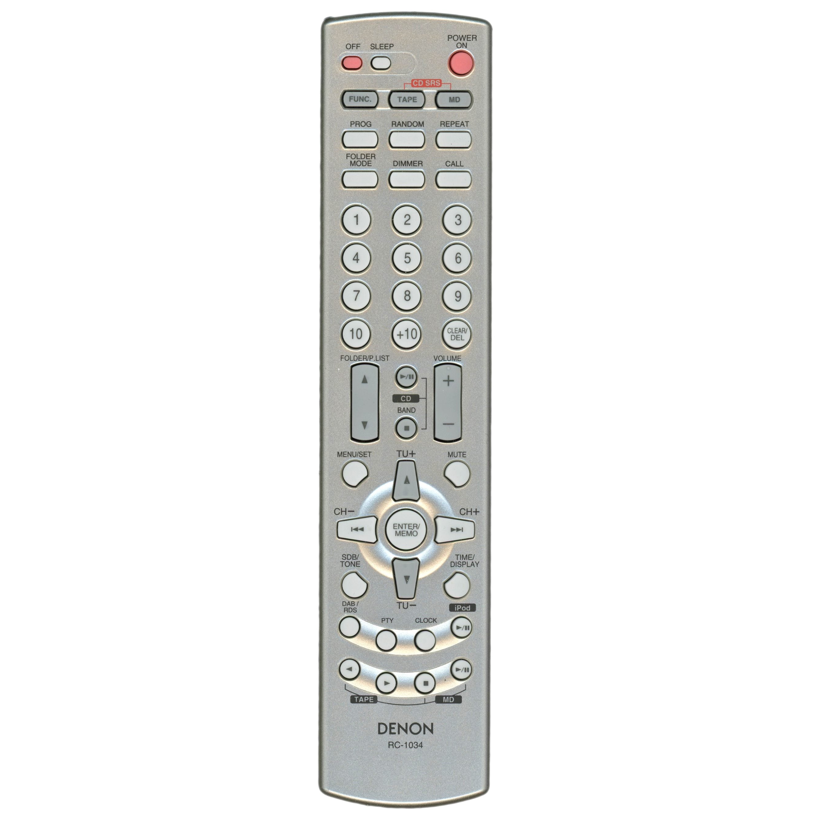 Denon RC1034 Audio Remote Control